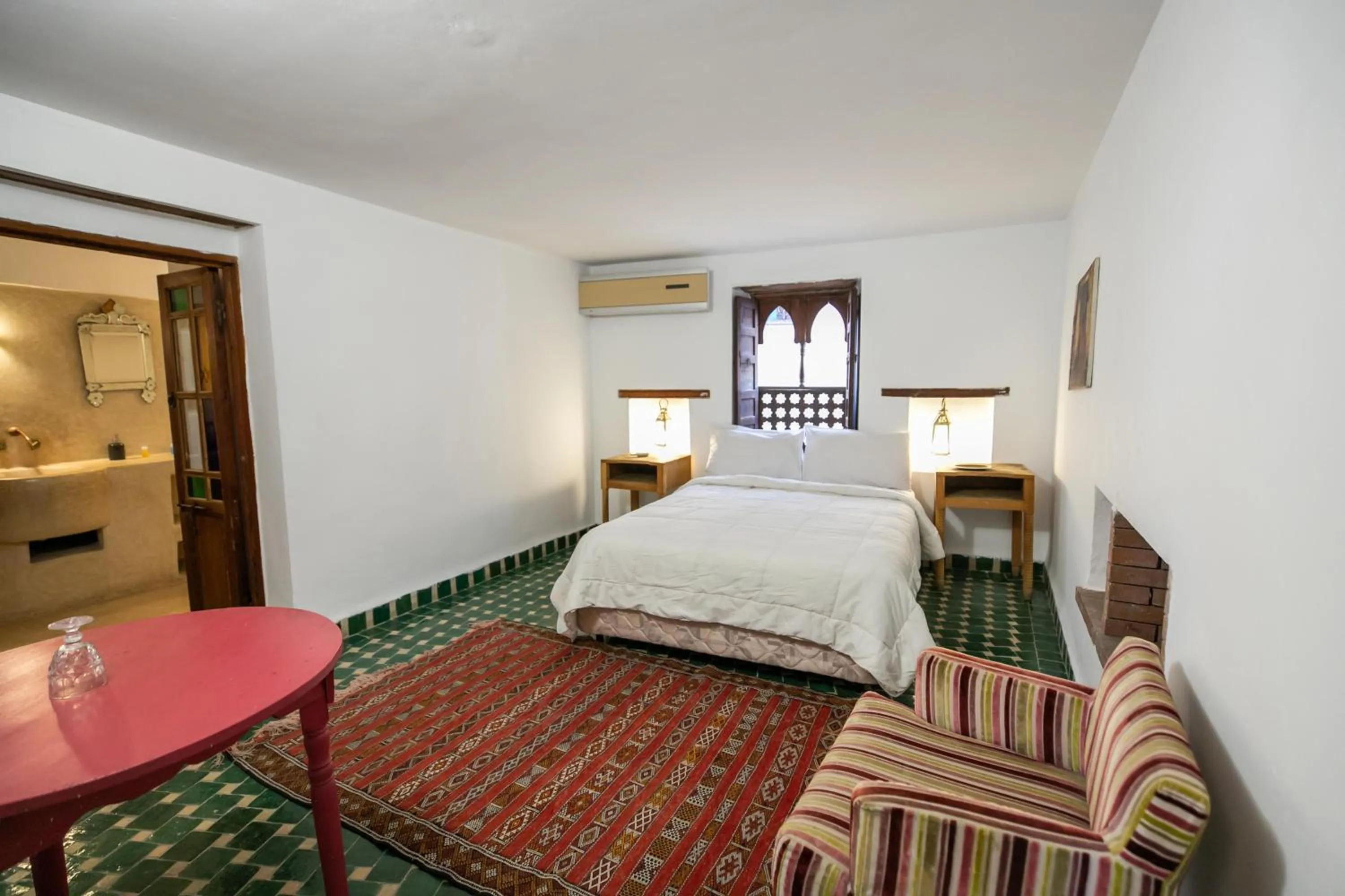 Bed in RIAD LOUDAYA AND SPA