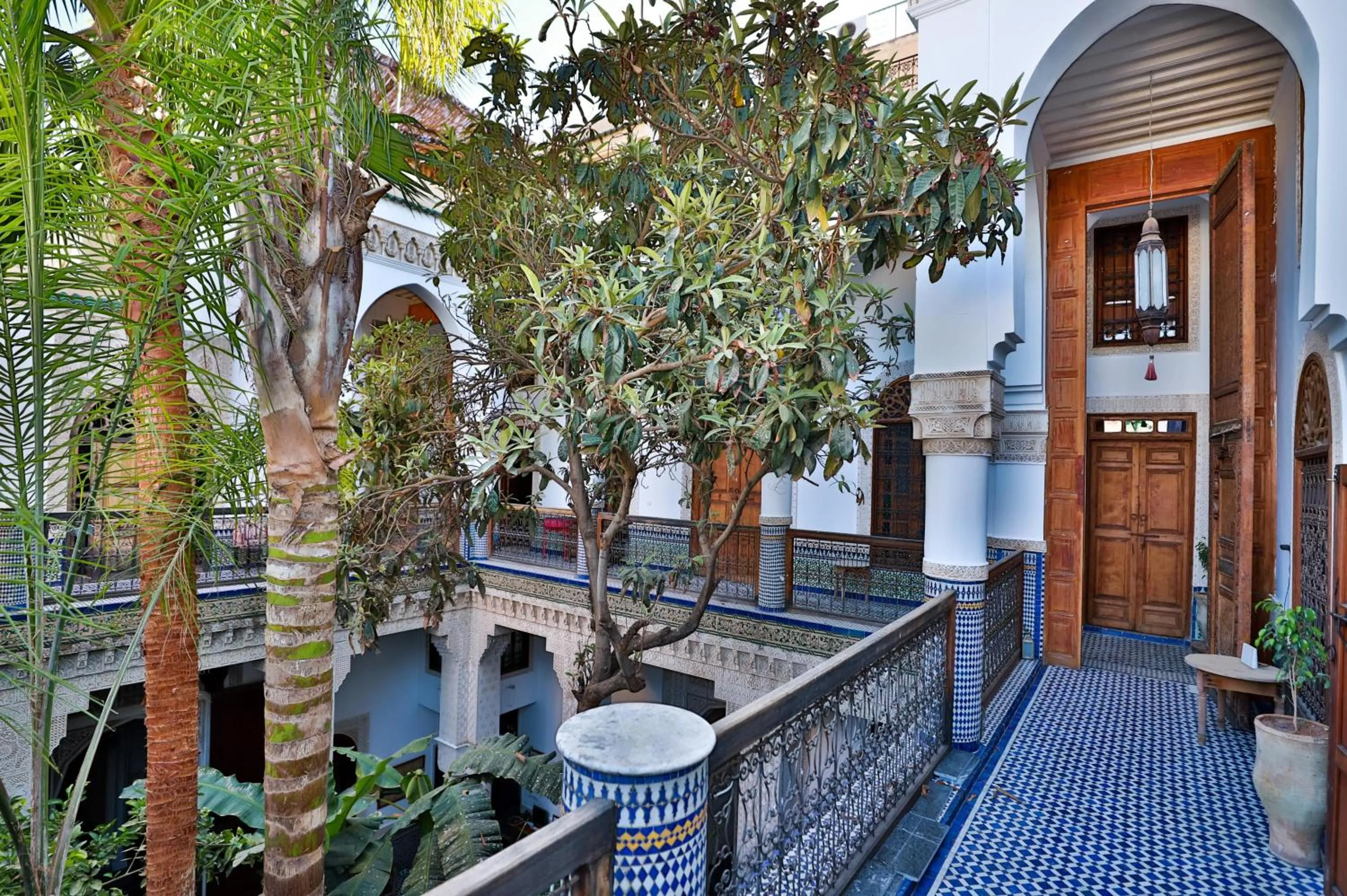 Balcony/Terrace in RIAD LOUDAYA AND SPA