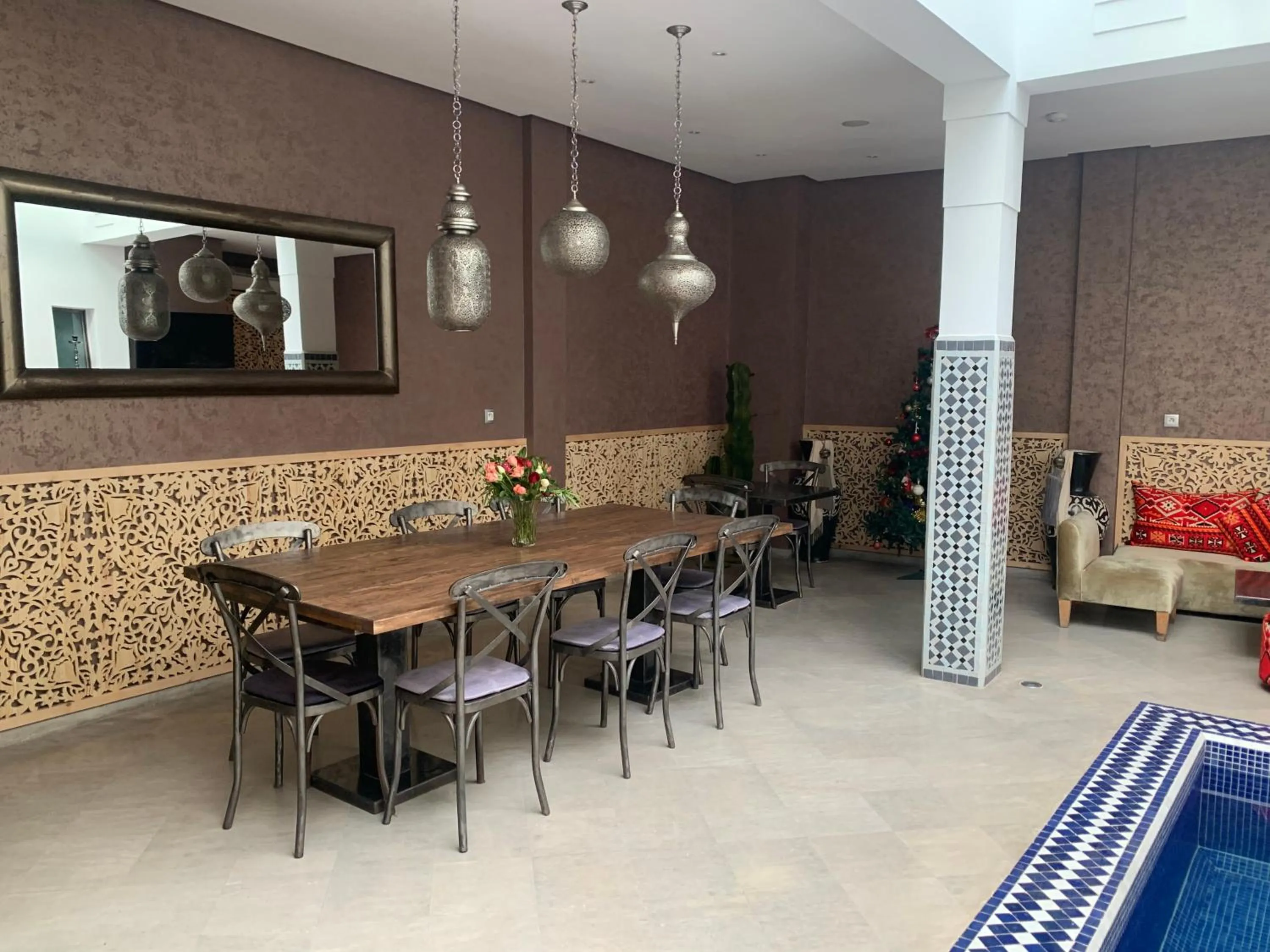 Dining area in RIAD LE PATIO ROMANTIQUE