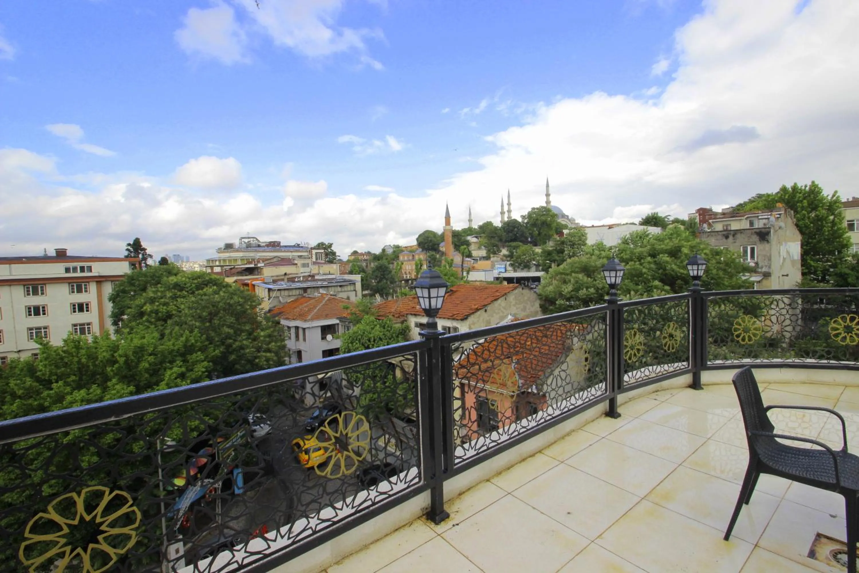 Balcony/Terrace in Guler Palas Hotel