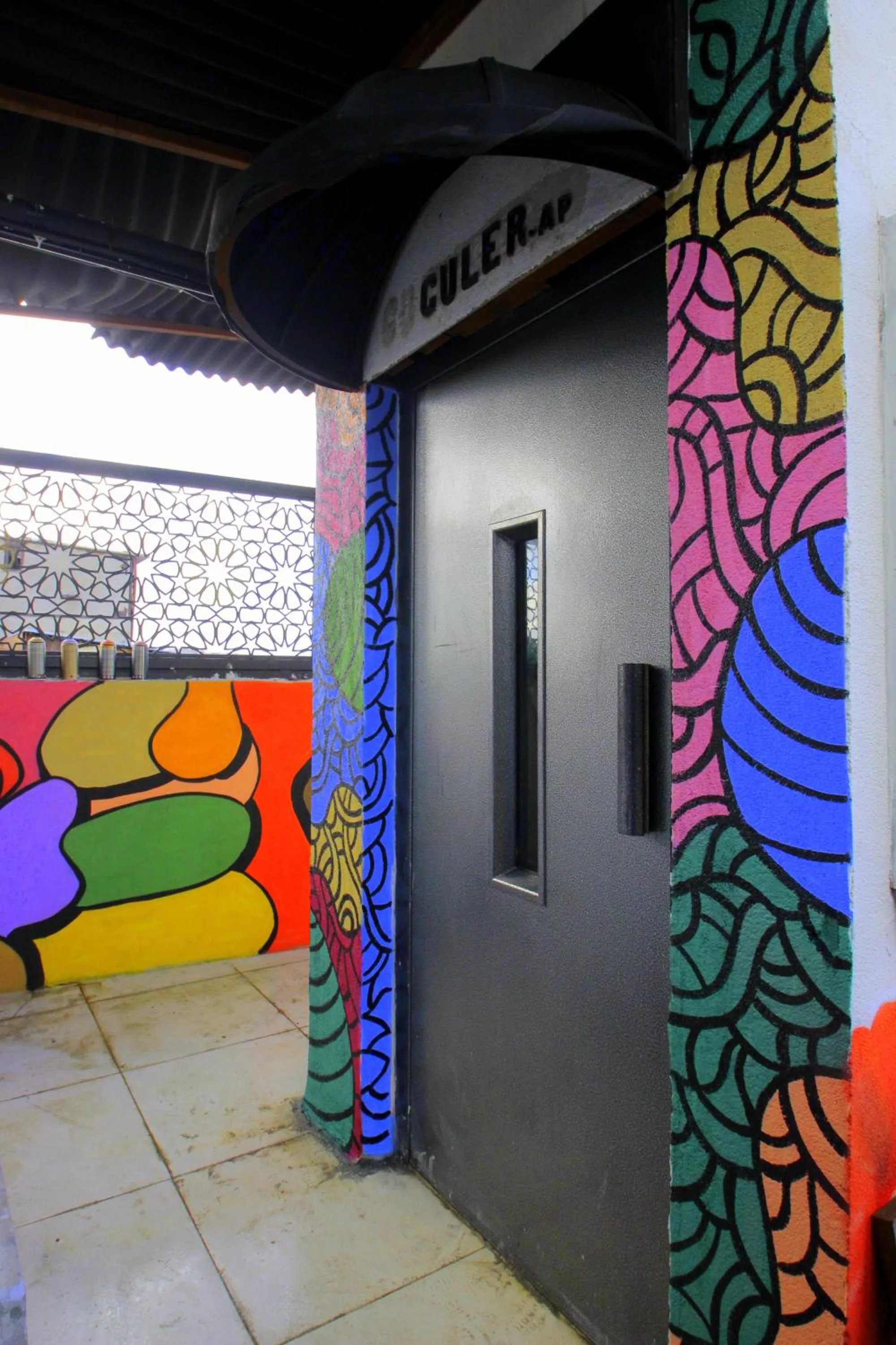 Facade/entrance in Guler Palas Hotel