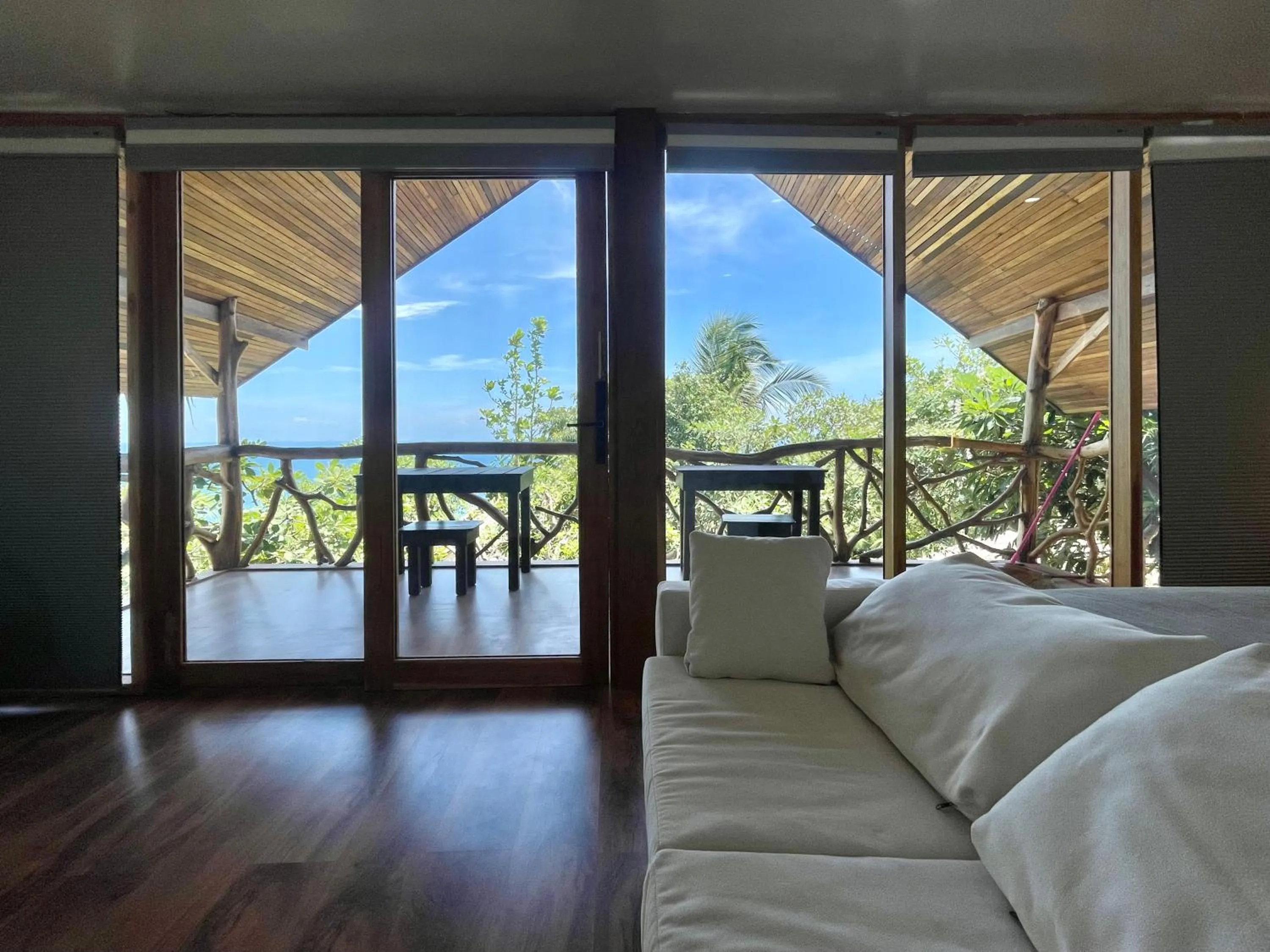 Natural landscape, Bed in Tantawan sea view residence 山海居