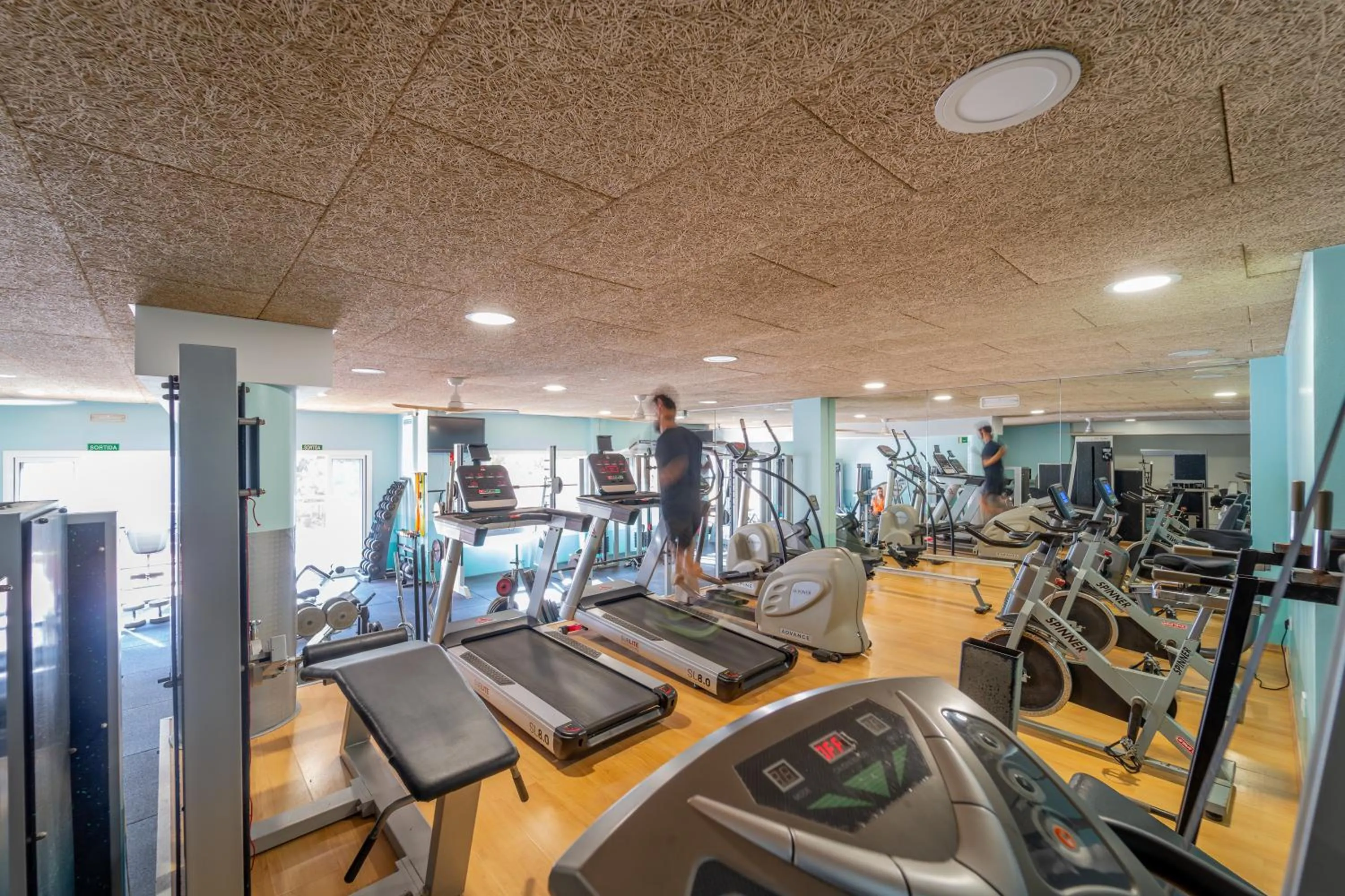 Fitness centre/facilities in ECO-APARTMENTS LA MARINEDA