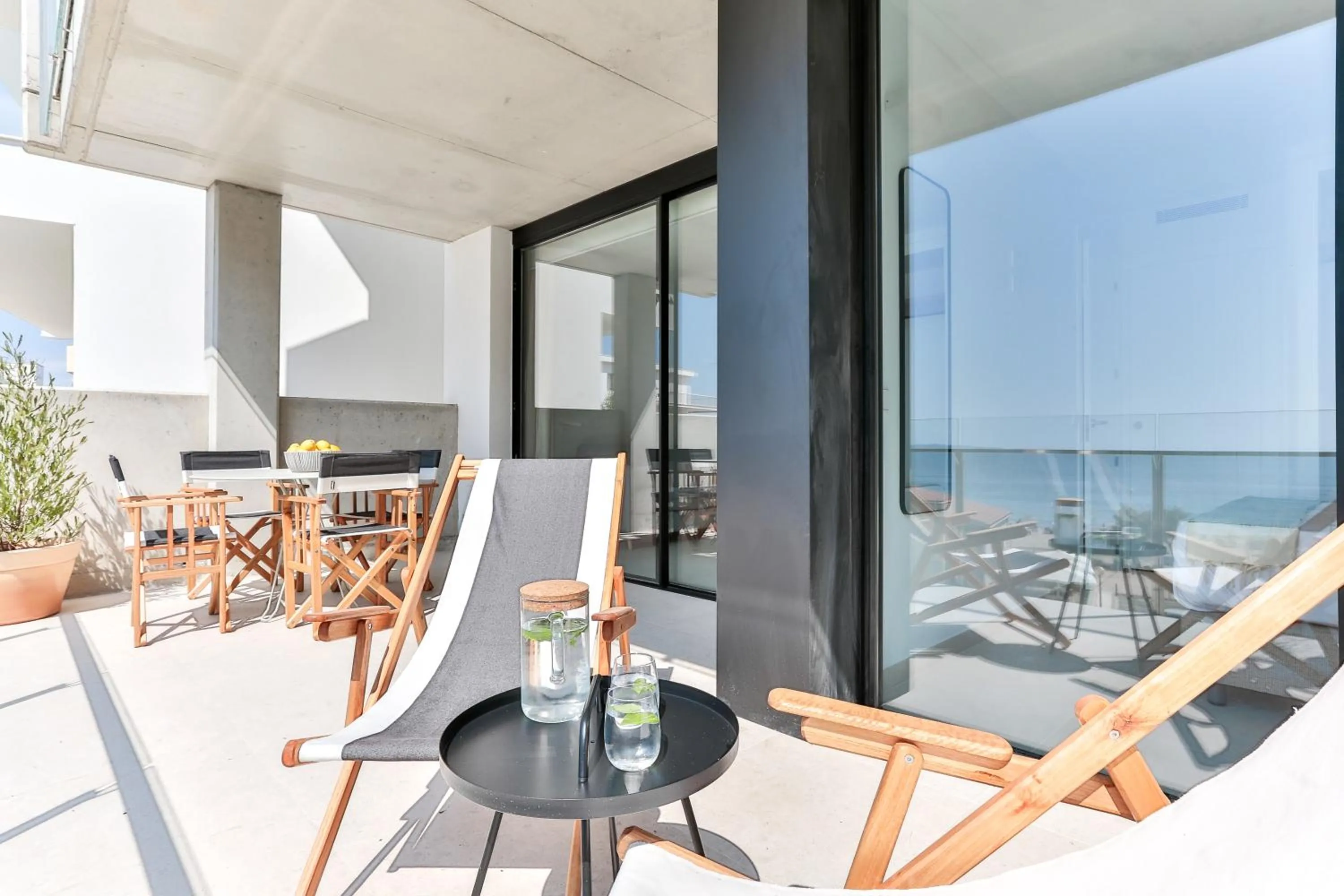 Balcony/Terrace in ECO-APARTMENTS LA MARINEDA