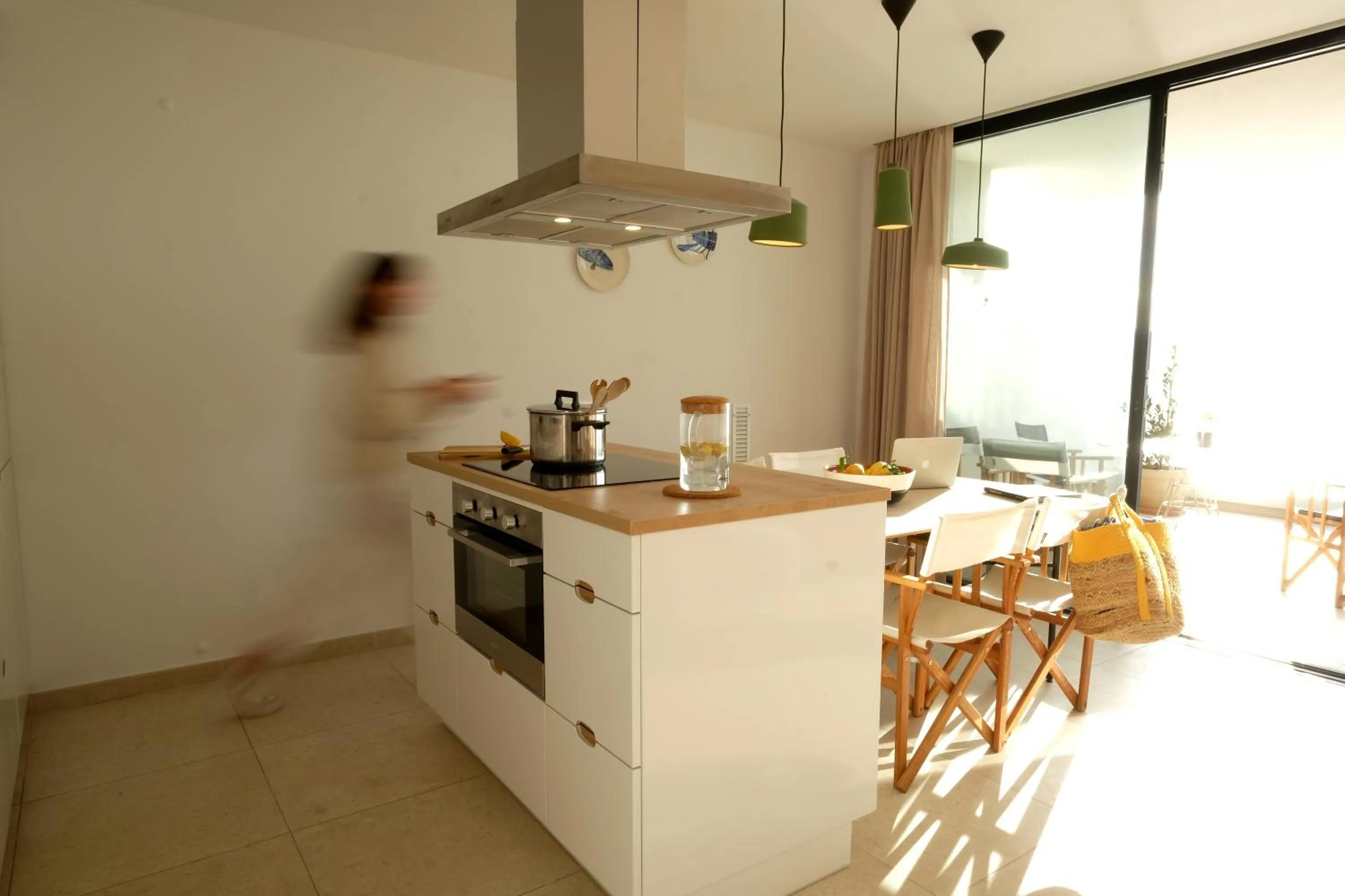 kitchen in ECO-APARTMENTS LA MARINEDA