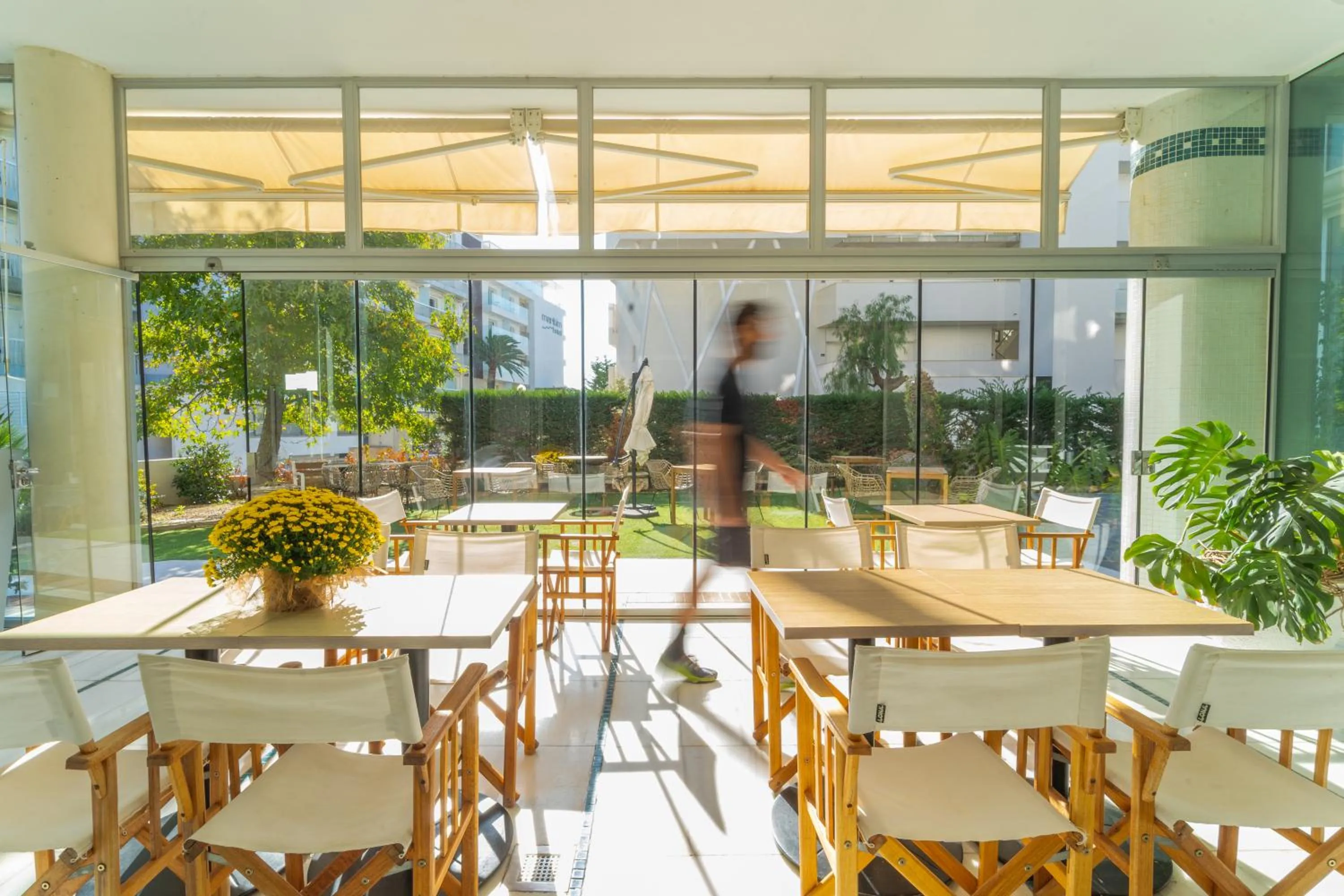 Garden in ECO-APARTMENTS LA MARINEDA