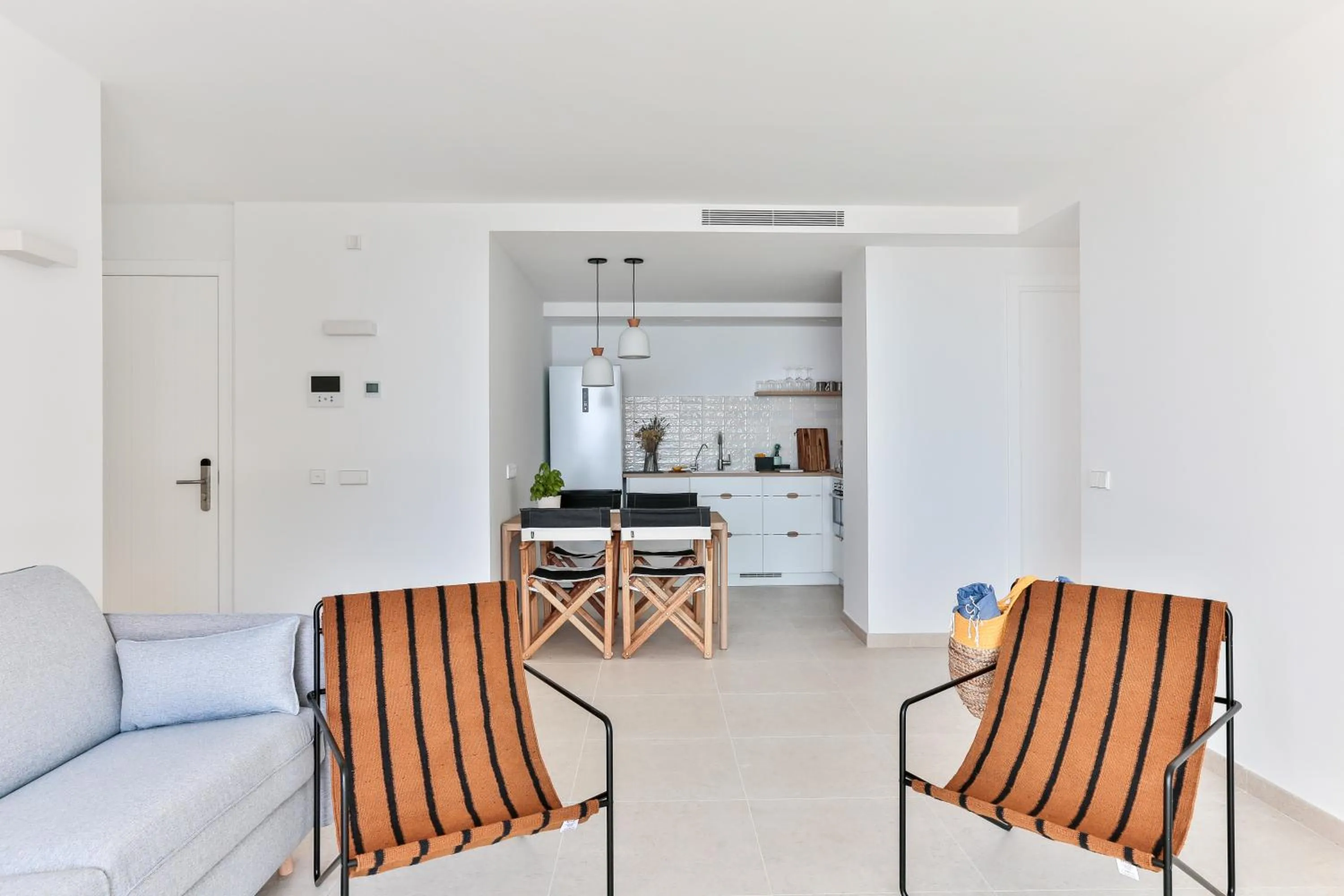 Kitchen or kitchenette in ECO-APARTMENTS LA MARINEDA