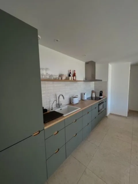 Kitchen or kitchenette in ECO-APARTMENTS LA MARINEDA