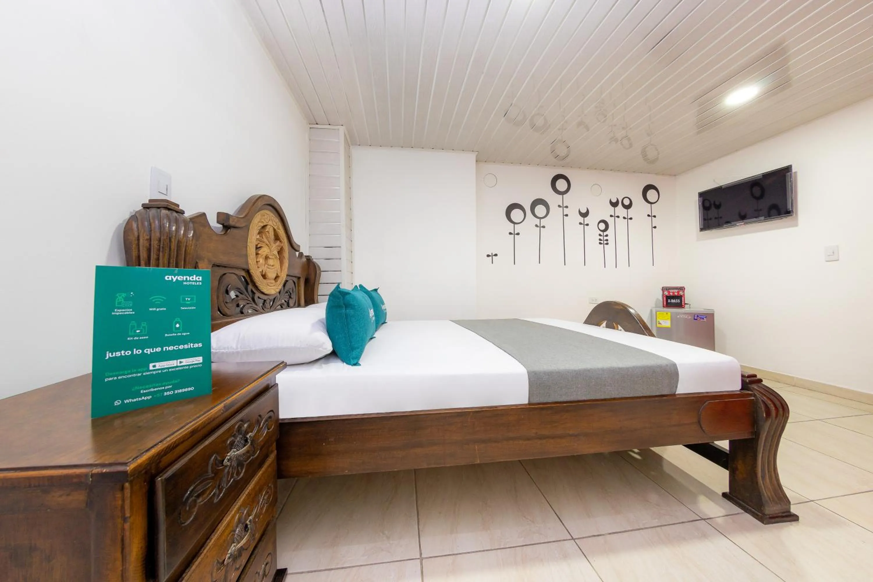 Bed in Hotel Vegas Sergio