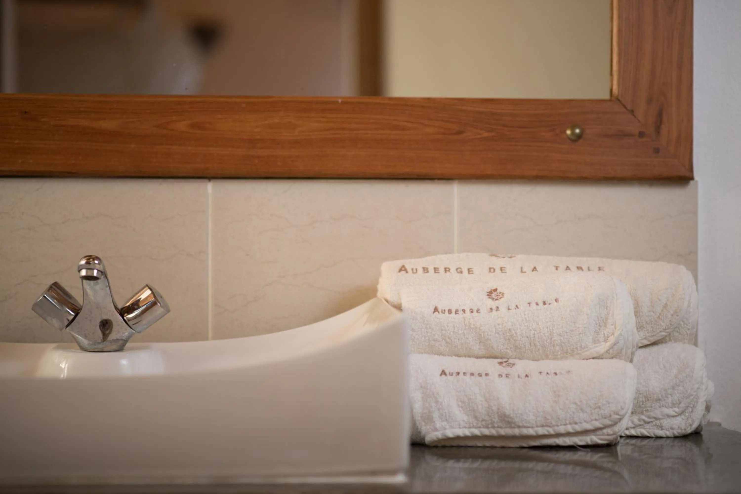Bathroom in Auberge de la Table
