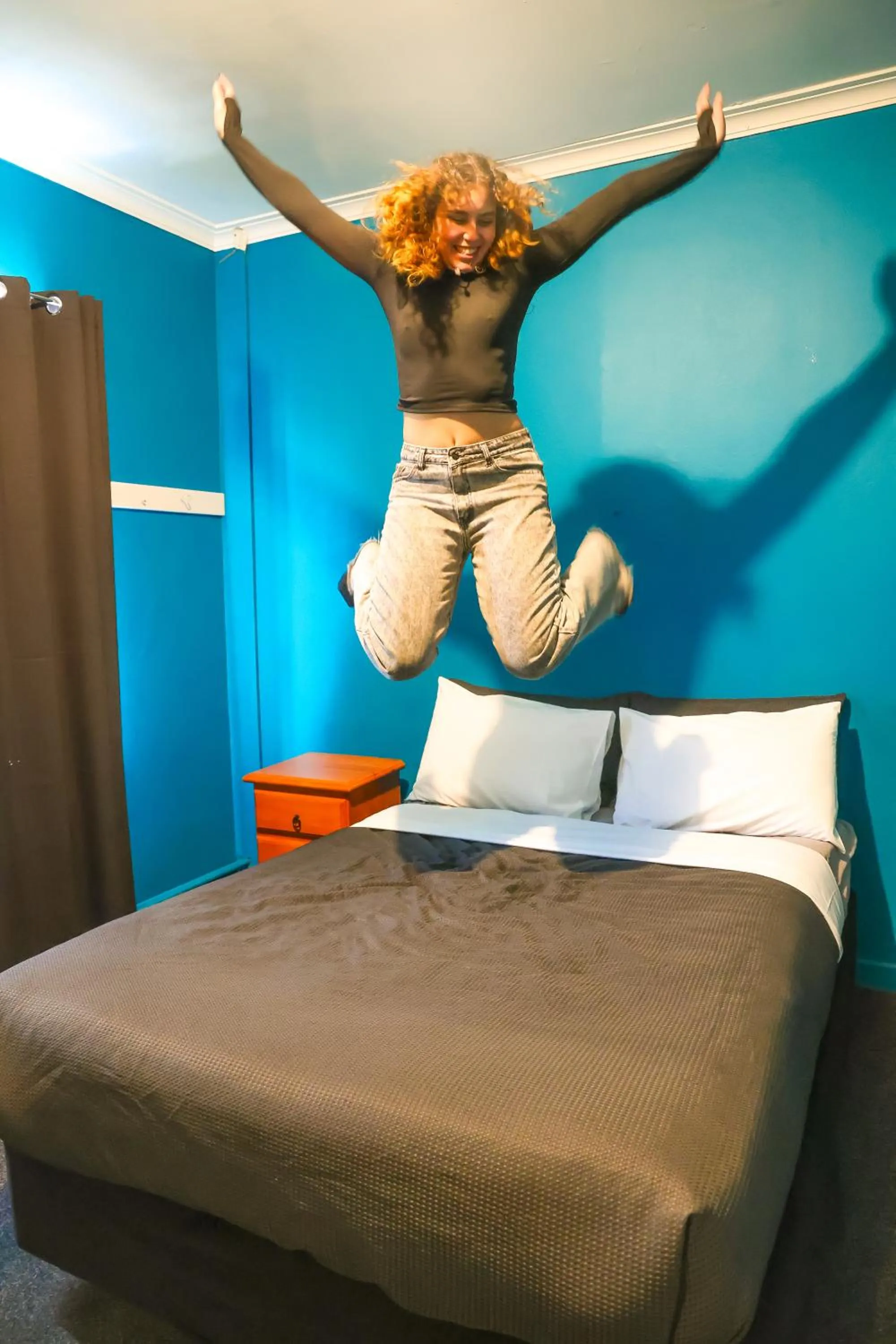 Bed in Crashpalace Backpackers