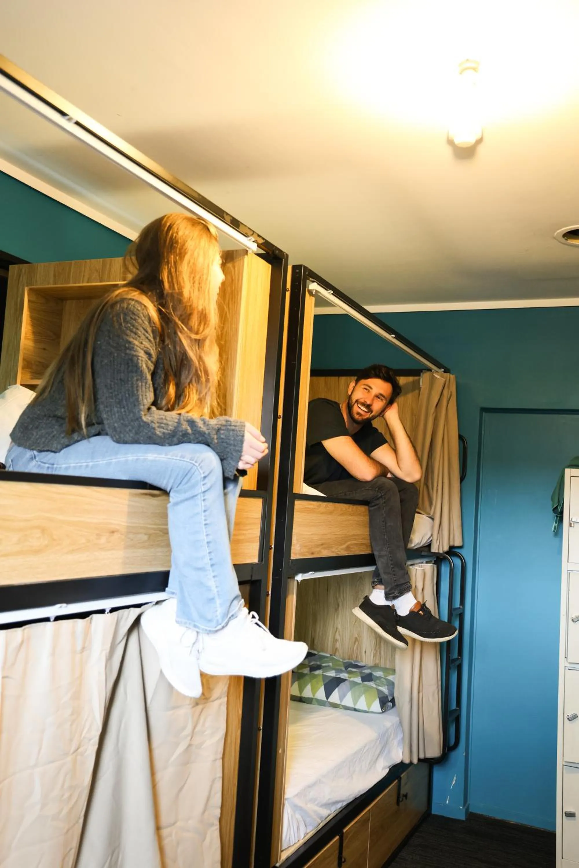 Bed in Crashpalace Backpackers