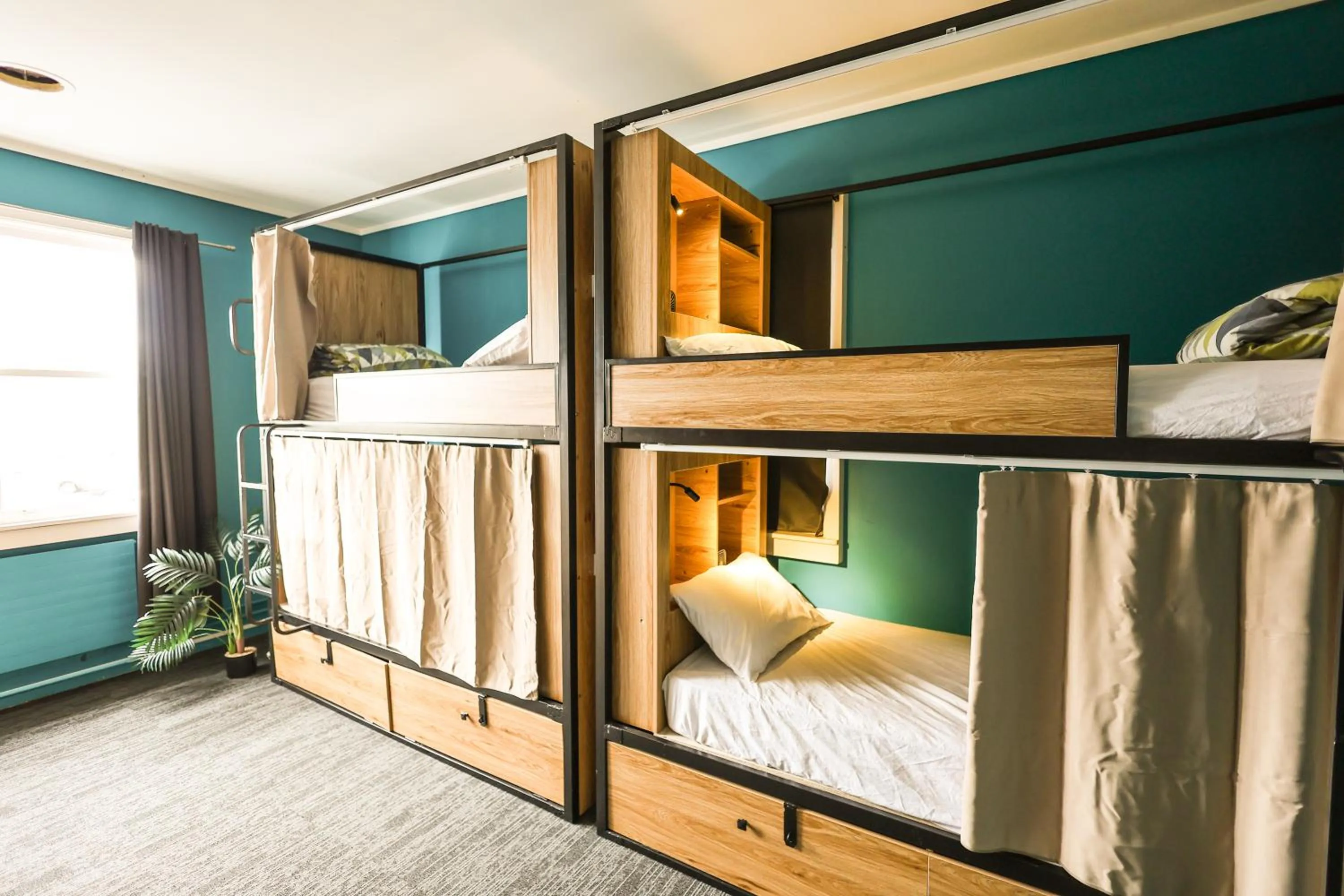 Bed in Crashpalace Backpackers