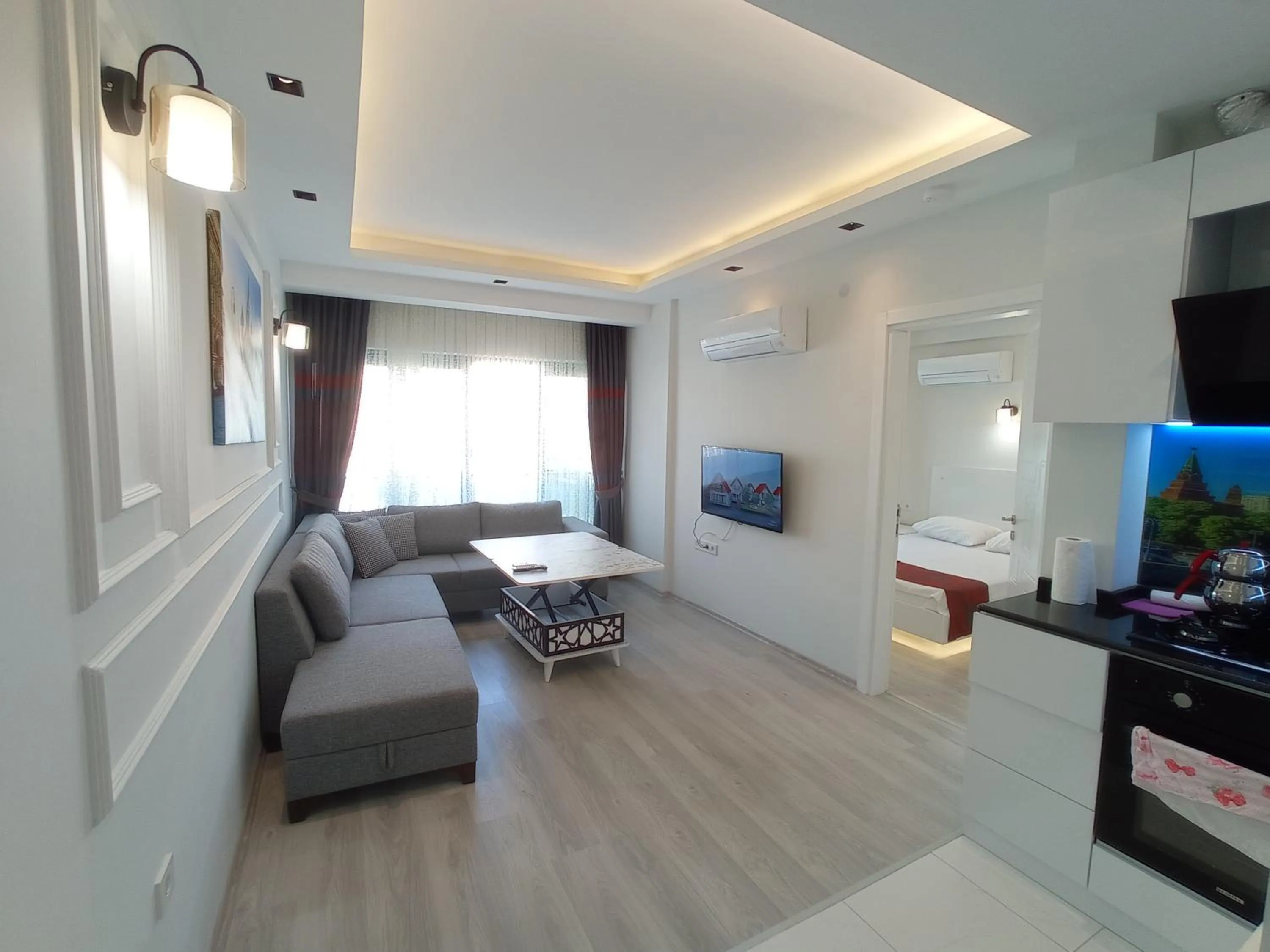 Living room in World Cities Residence