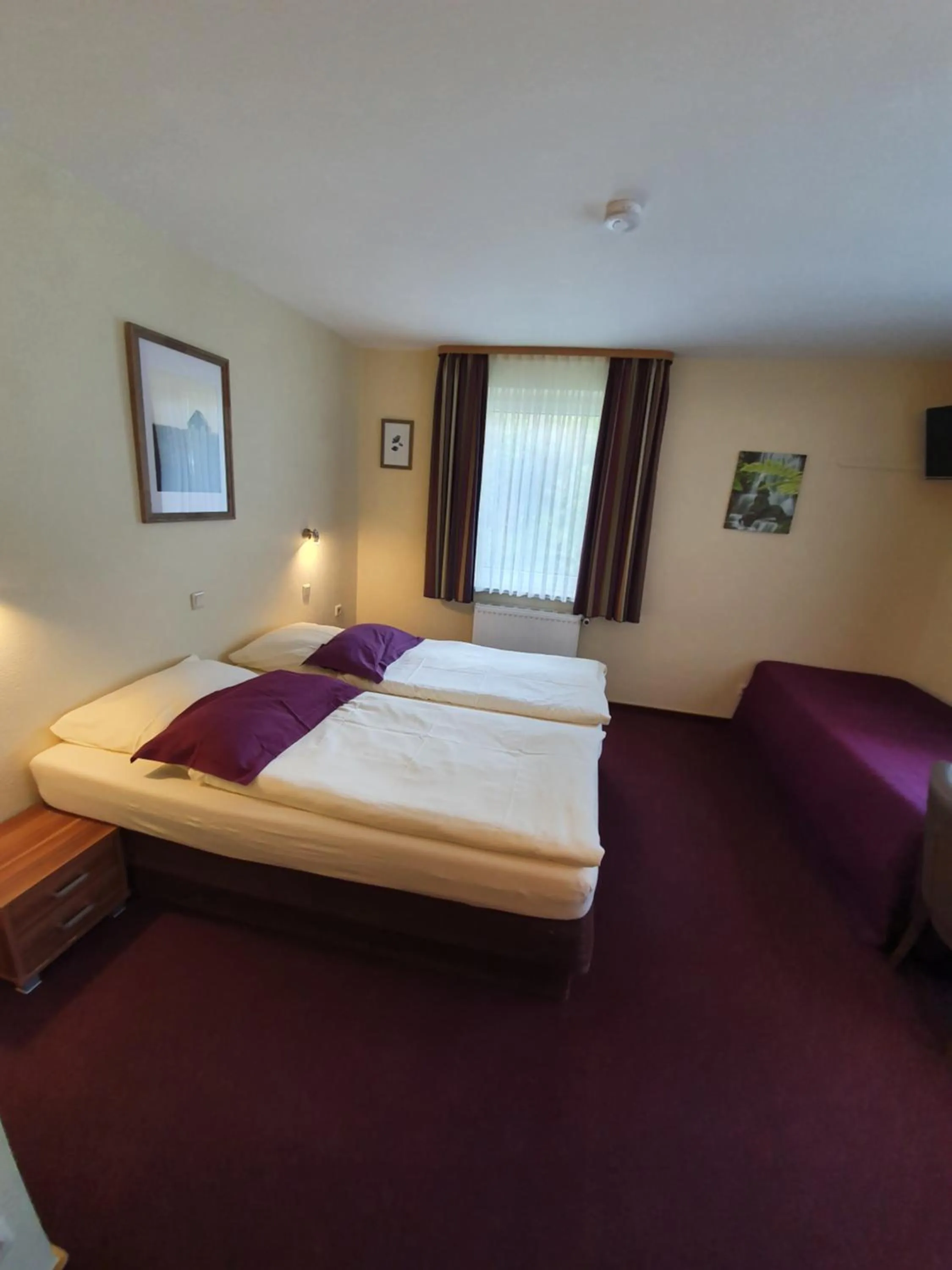 Photo of the whole room, Bed in Hotel Bergschlösschen