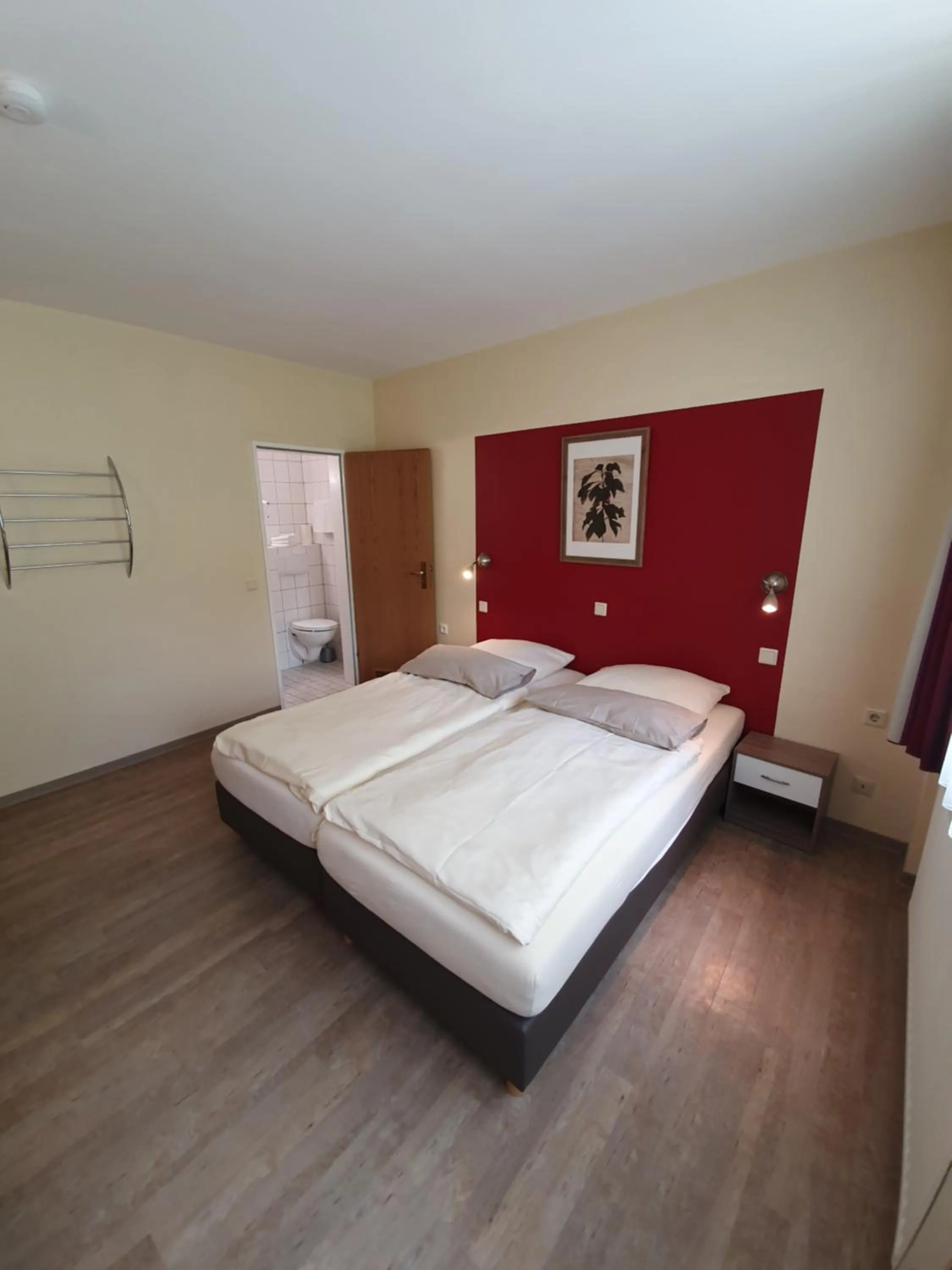 Photo of the whole room, Bed in Hotel Bergschlösschen