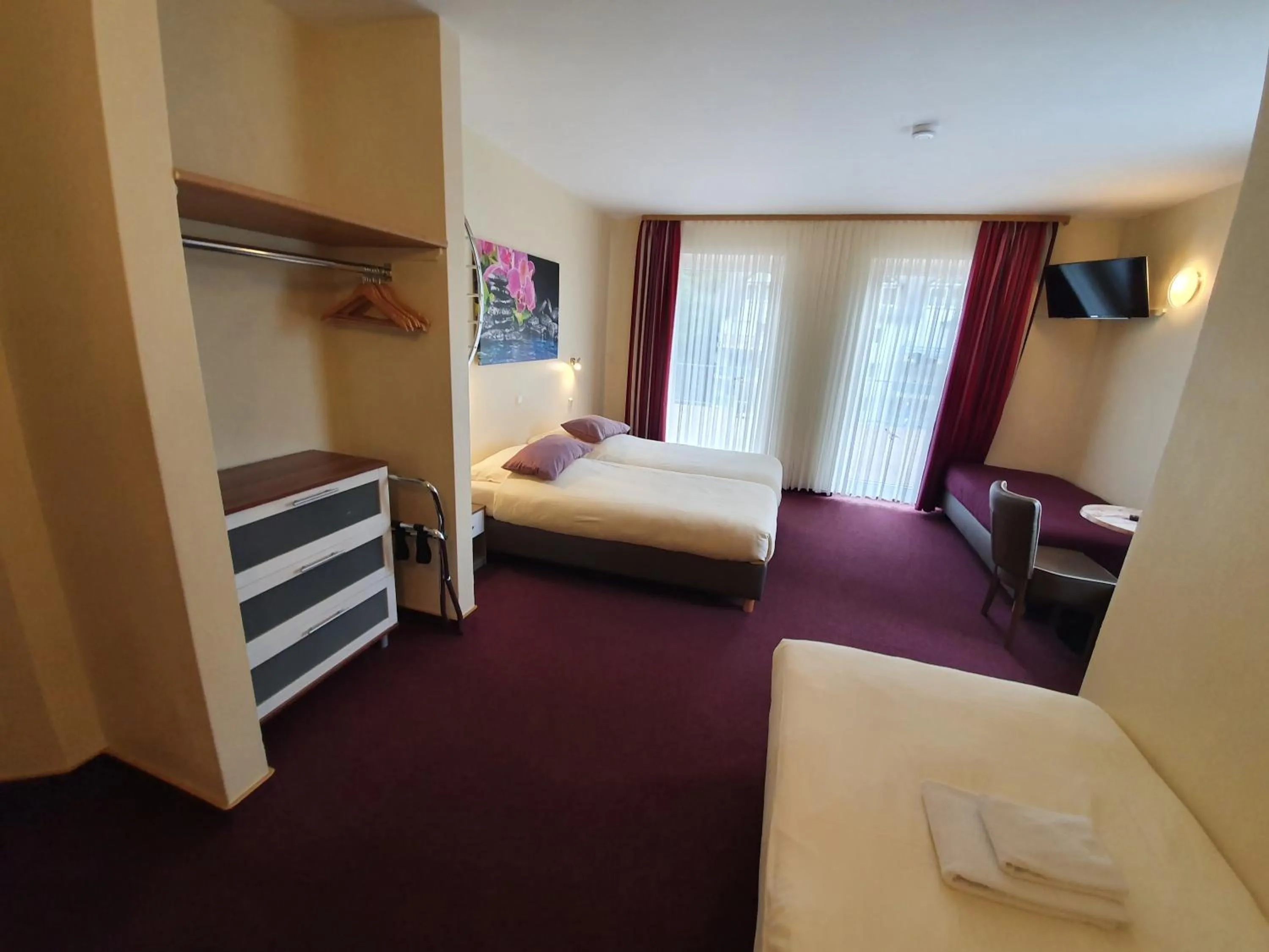 Bed in Hotel Bergschlösschen