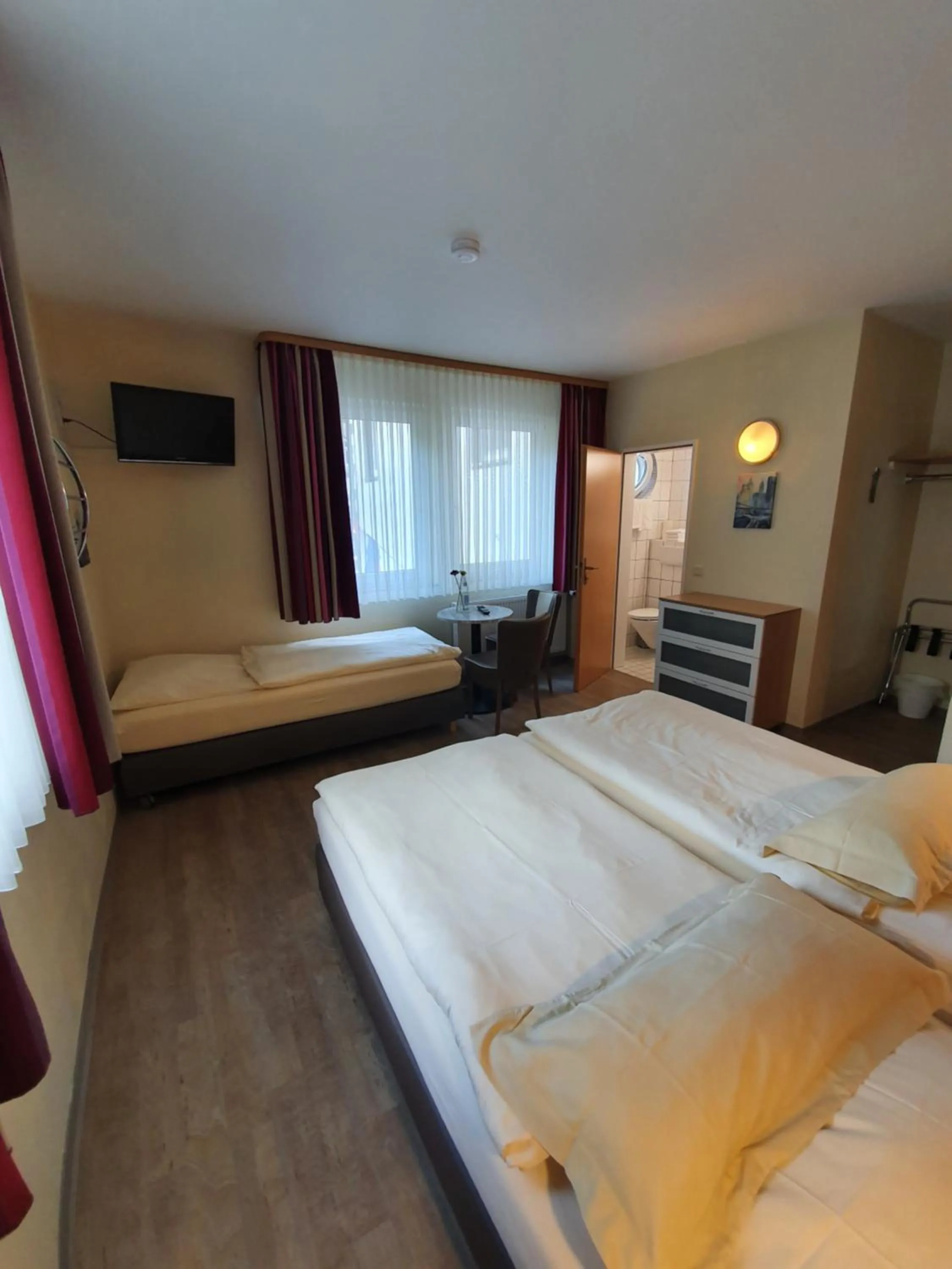 Photo of the whole room, Bed in Hotel Bergschlösschen