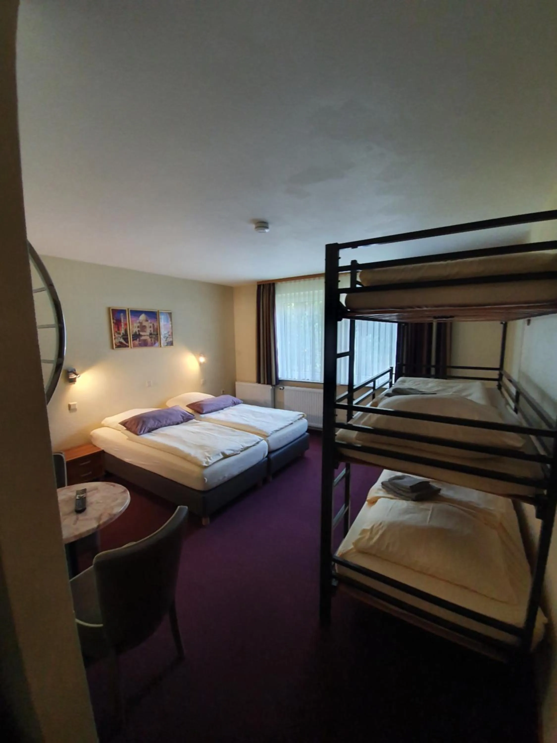 Bed in Hotel Bergschlösschen