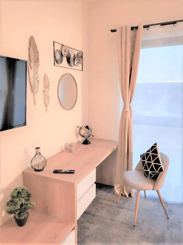 Seating area in LikeDaheim Apartments