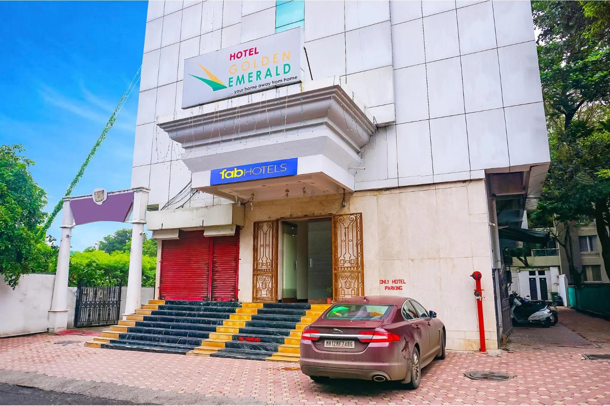 Property building in FabHotel Prime Golden Emerald - Nr St Mary's Church CNI