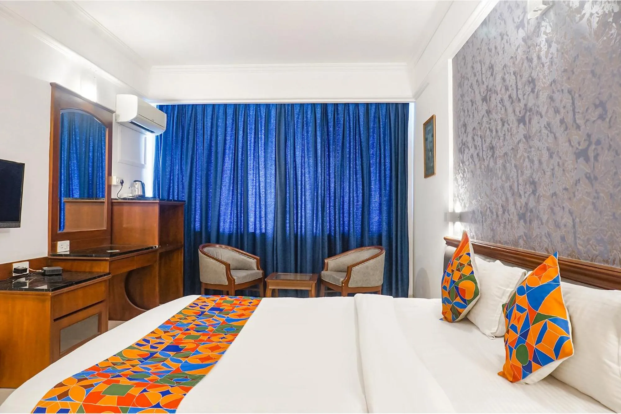 Bed in FabHotel Prime Golden Emerald - Nr St Mary's Church CNI