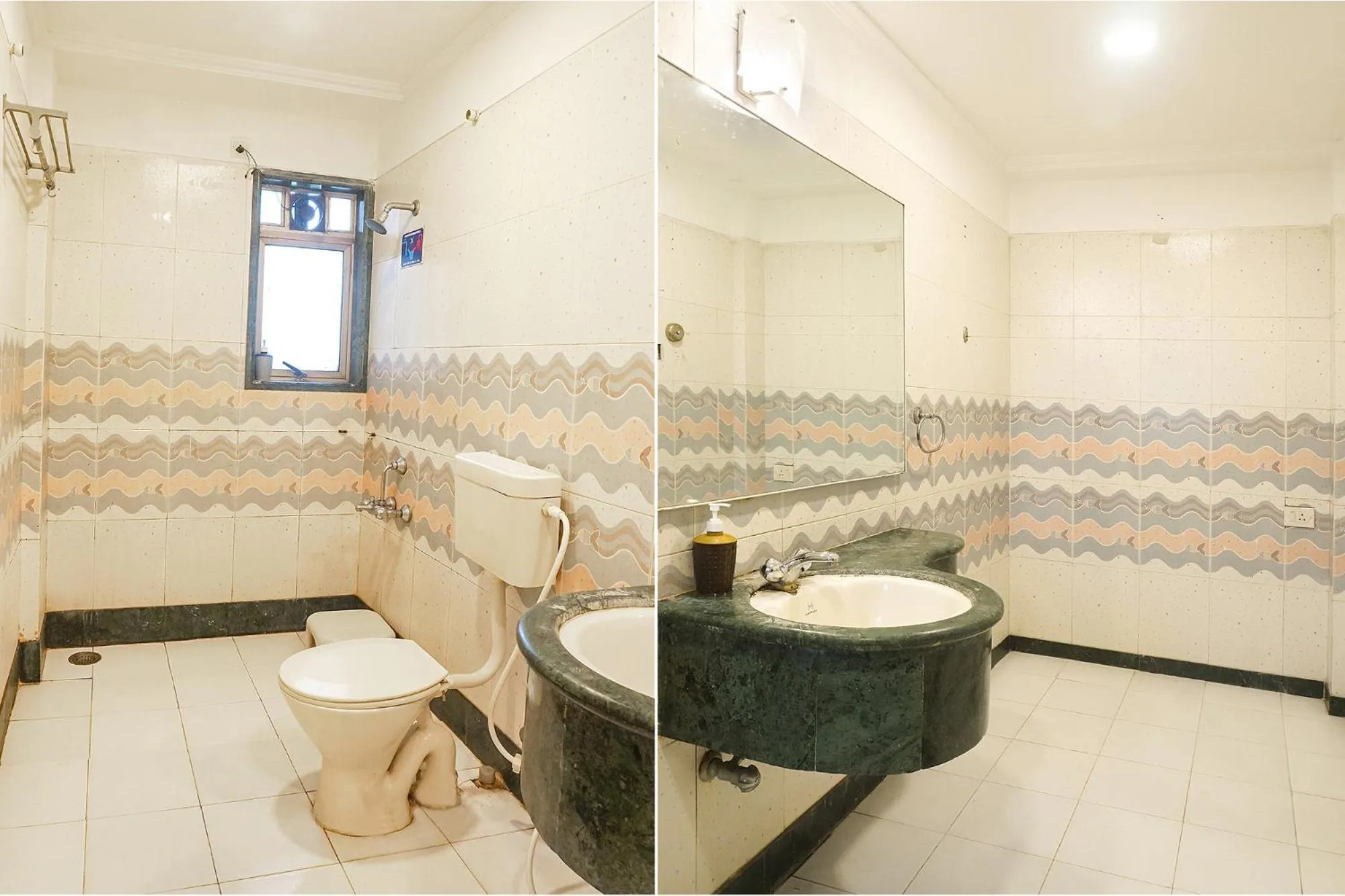 Bathroom in FabHotel Prime Golden Emerald - Nr St Mary's Church CNI