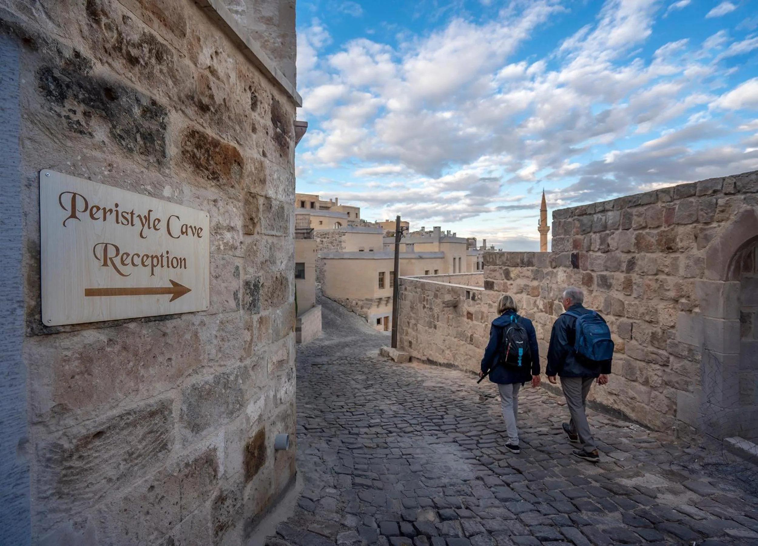 Logo/Certificate/Sign in Peristyle Cave Cappadocia- Special Class