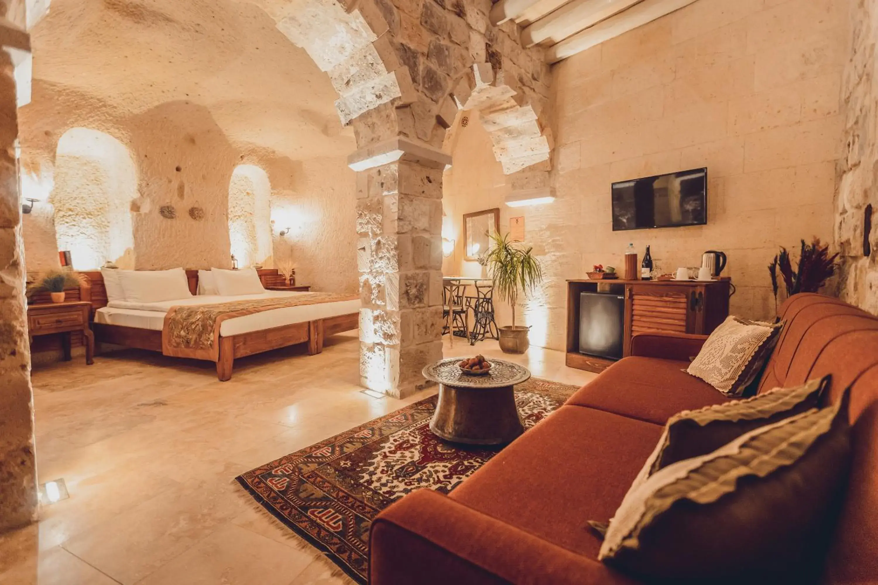 Queen Room in Peristyle Cave Cappadocia- Special Class Queen Room in Peristyle Cave Cappadocia- Special Class