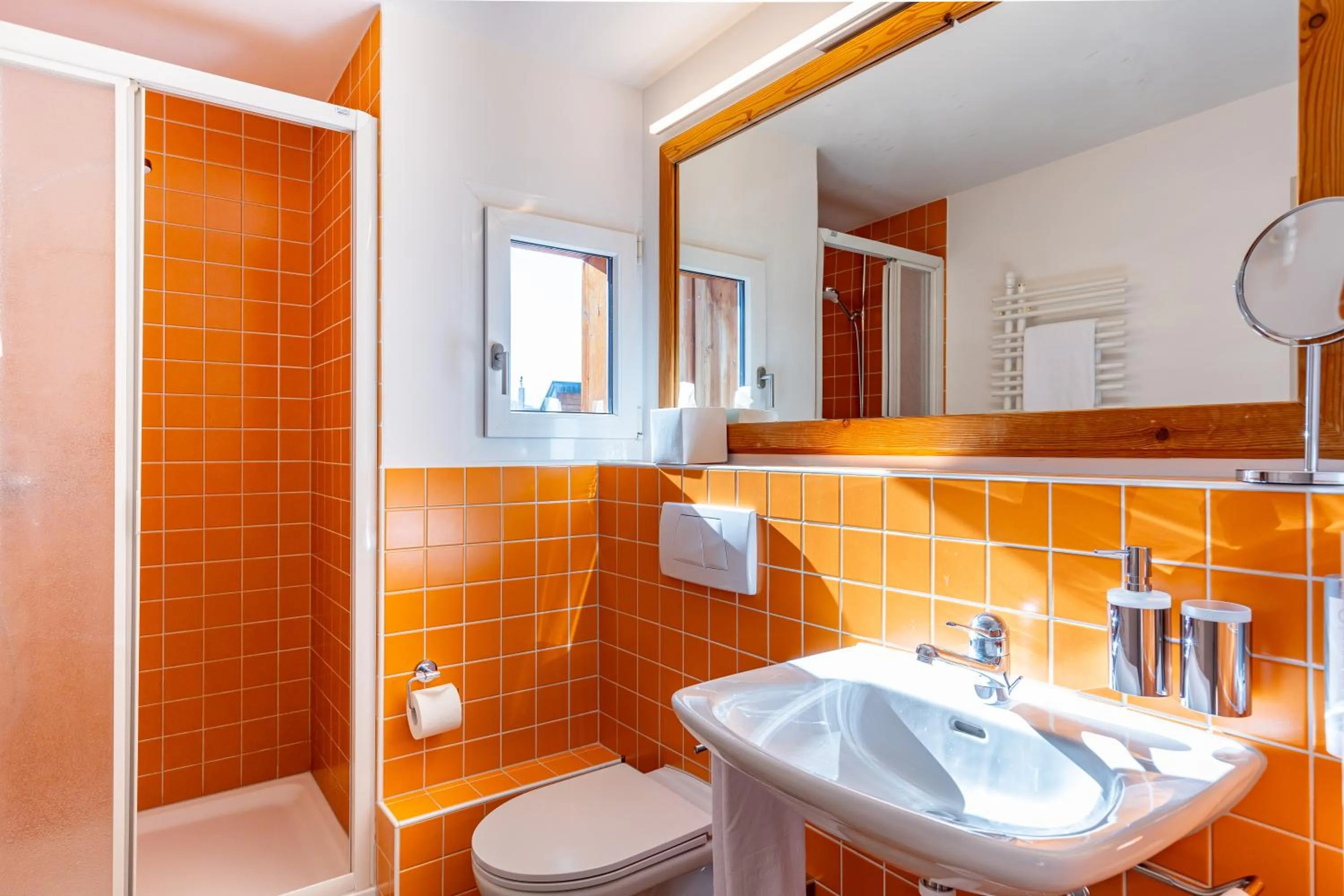 Bathroom in Hotel Edelweiss