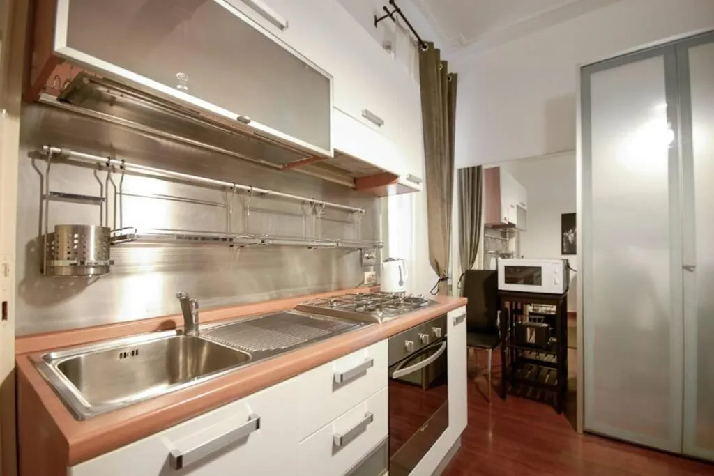 Kitchen or kitchenette in Banchi - Classic apartment between Navona and Campo dei Fiori