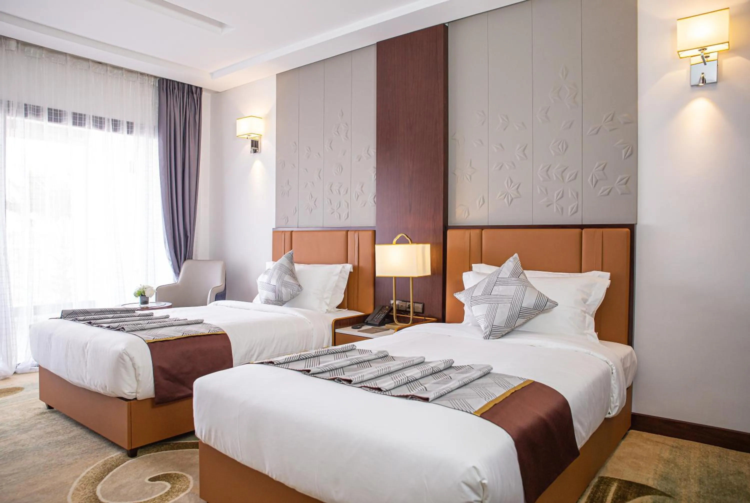 Bed in Waves Aqua Resort