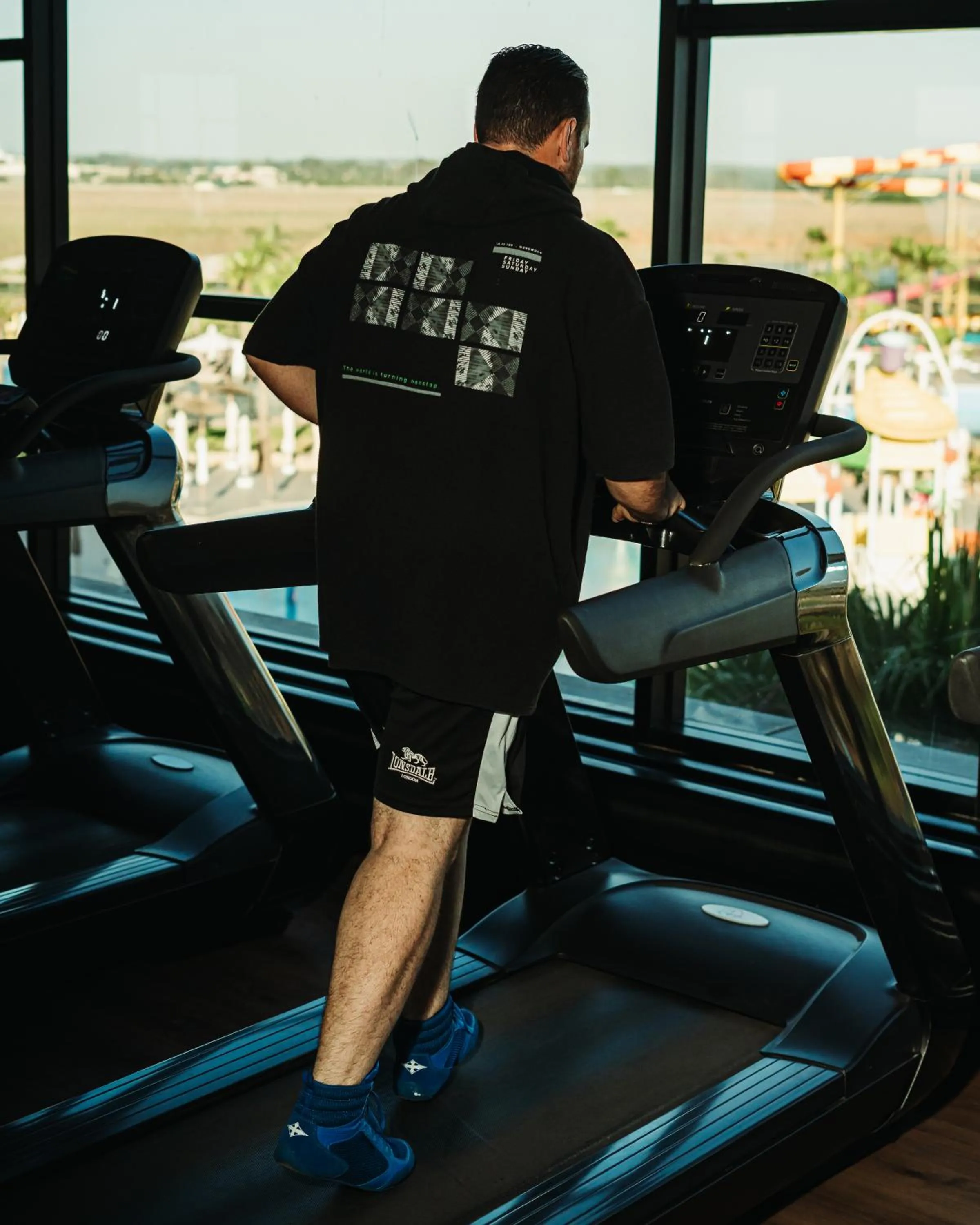 Fitness centre/facilities in Waves Aqua Resort