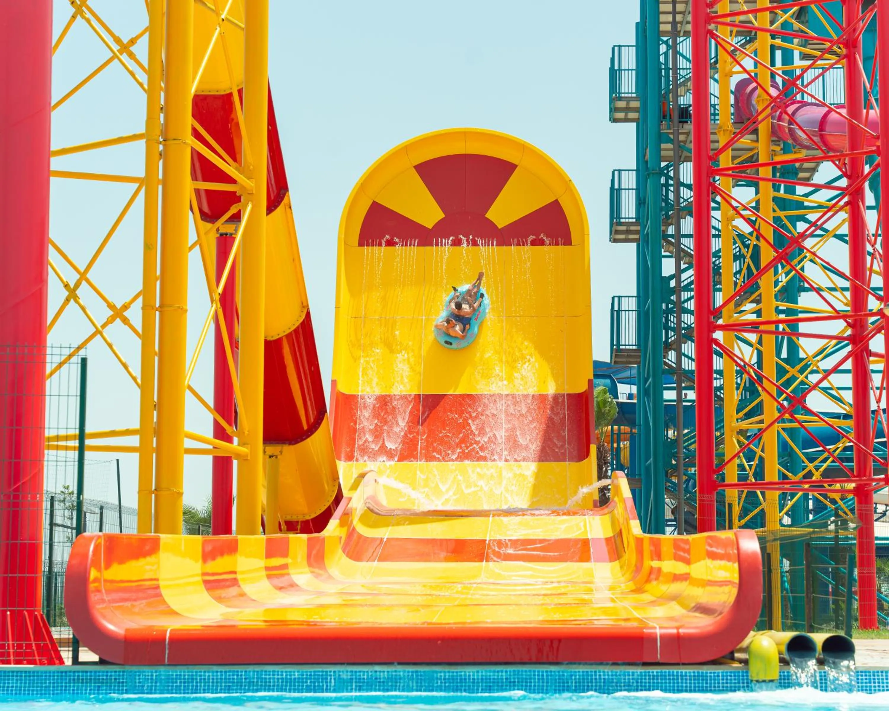 Aqua park in Waves Aqua Resort