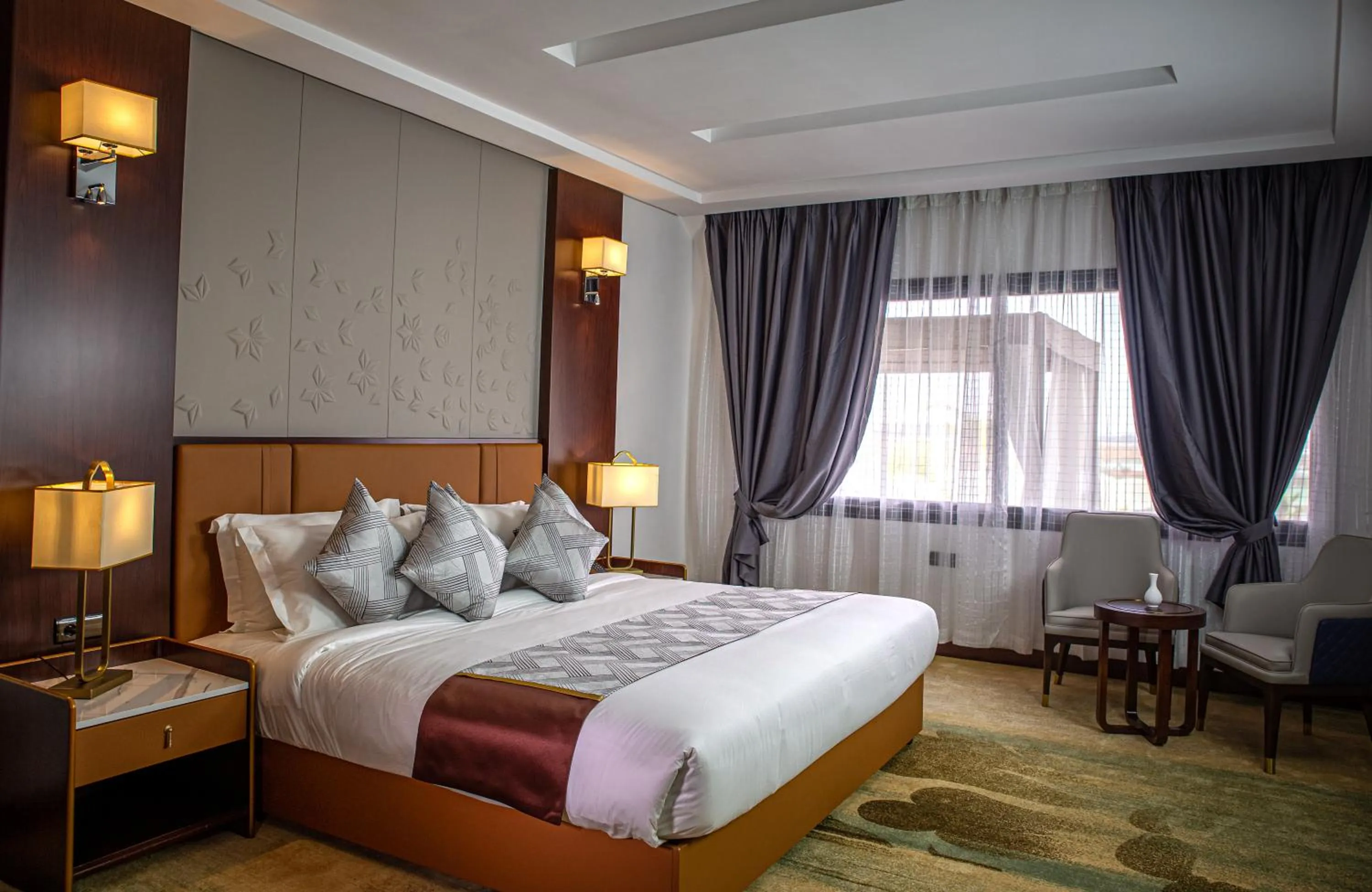 Bed in Waves Aqua Resort