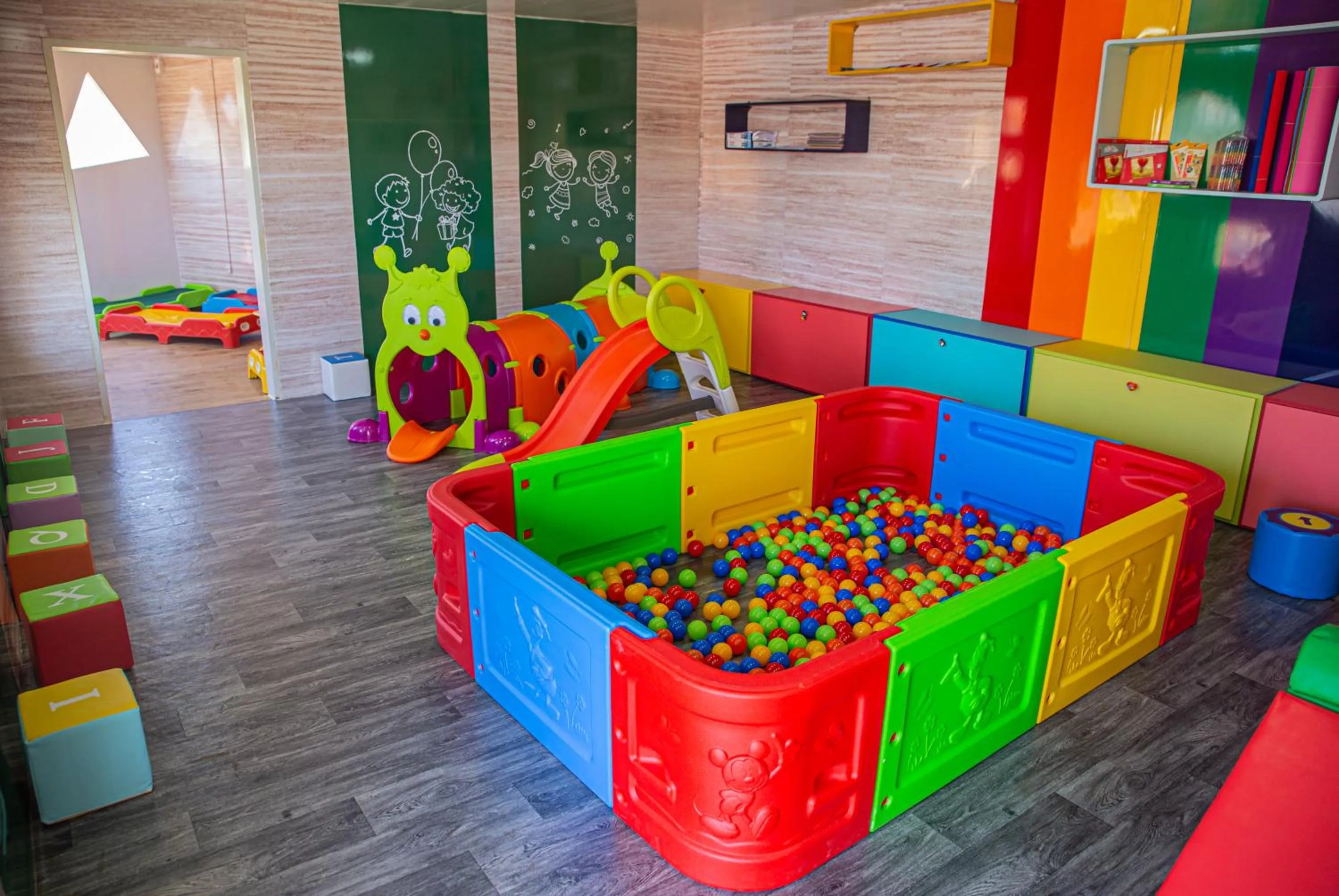 Kids's club in Waves Aqua Resort