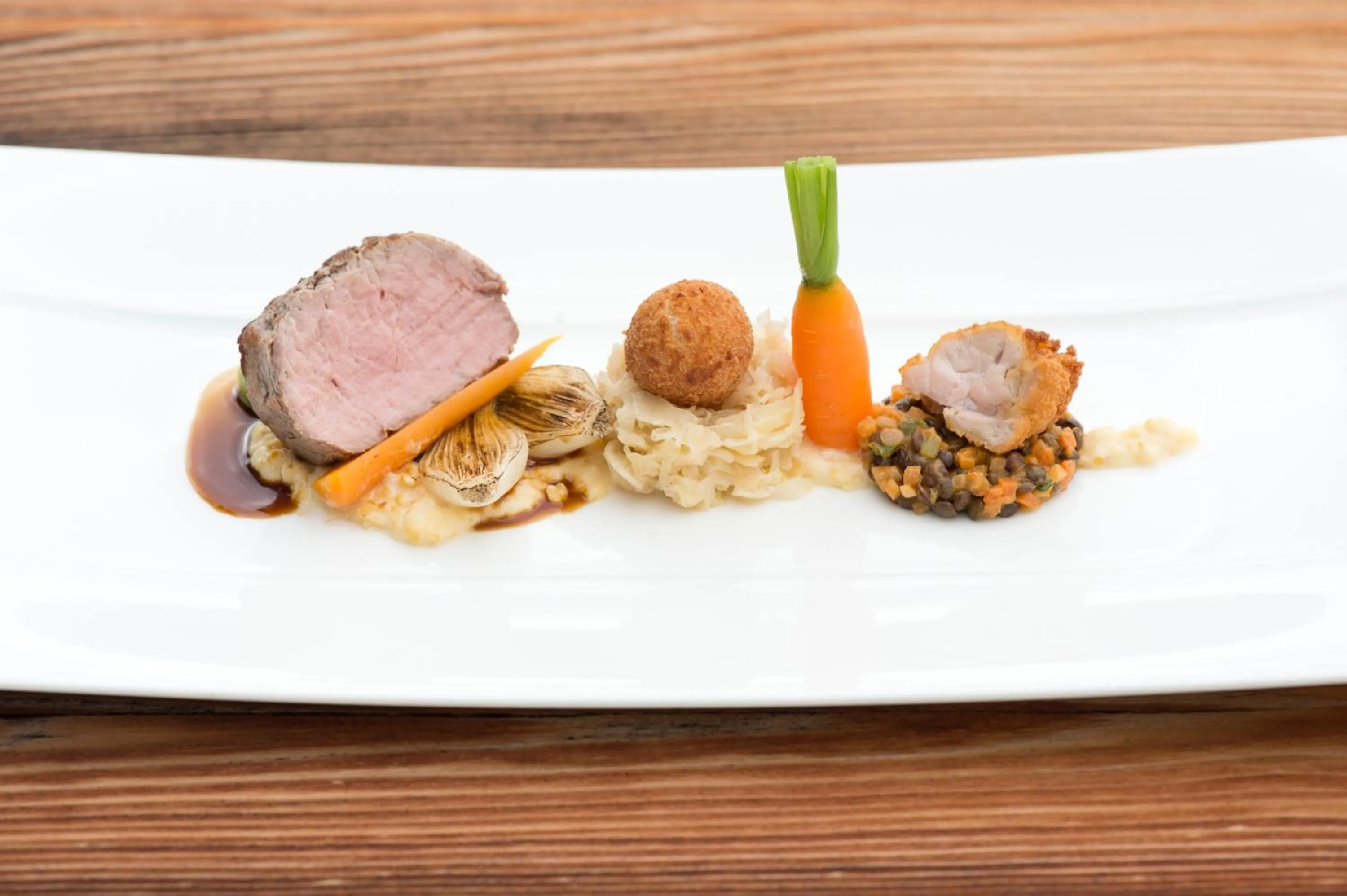 Food close-up in Hotel Tenne