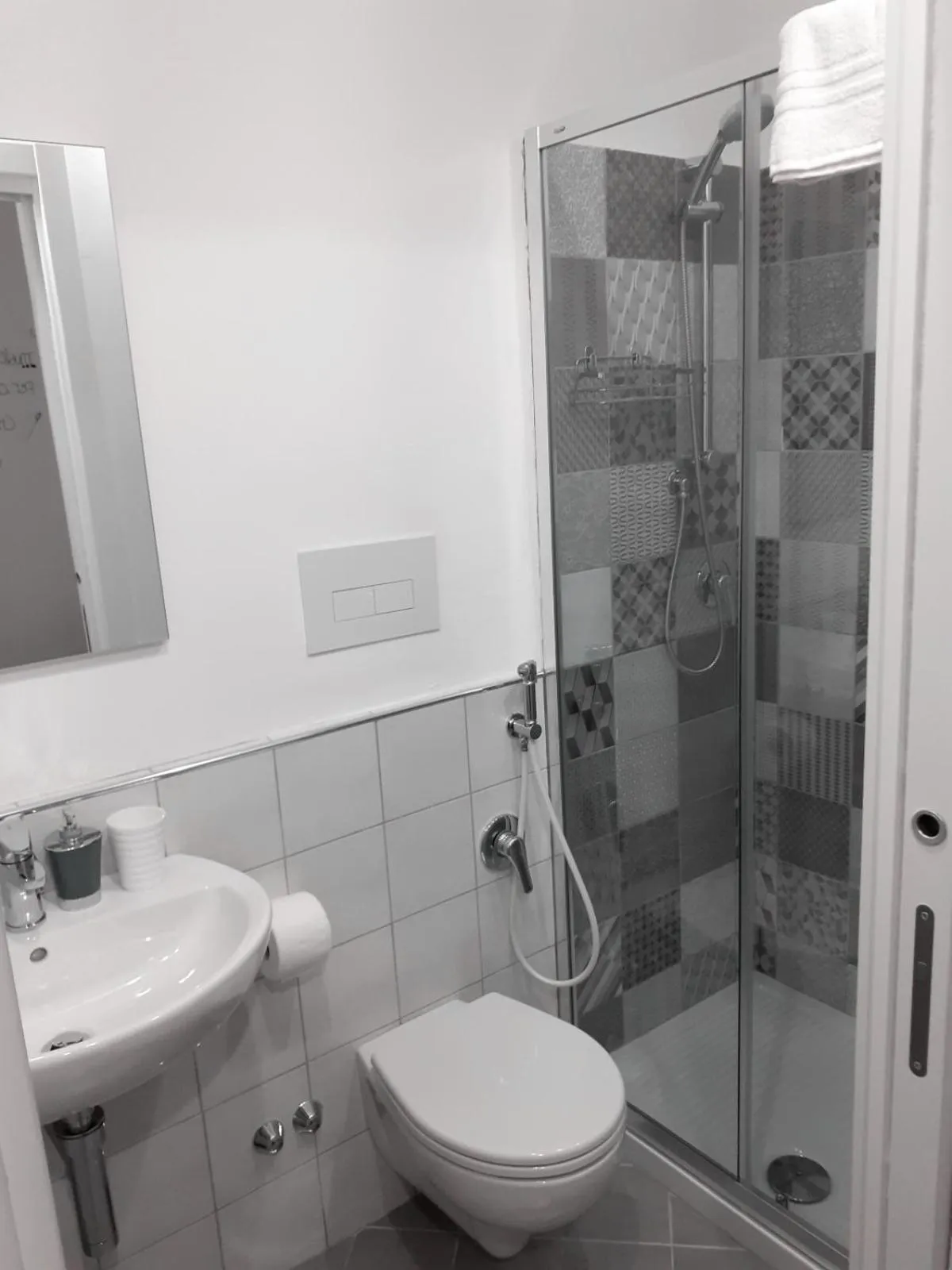 Bathroom in B&B Al Pentagramma