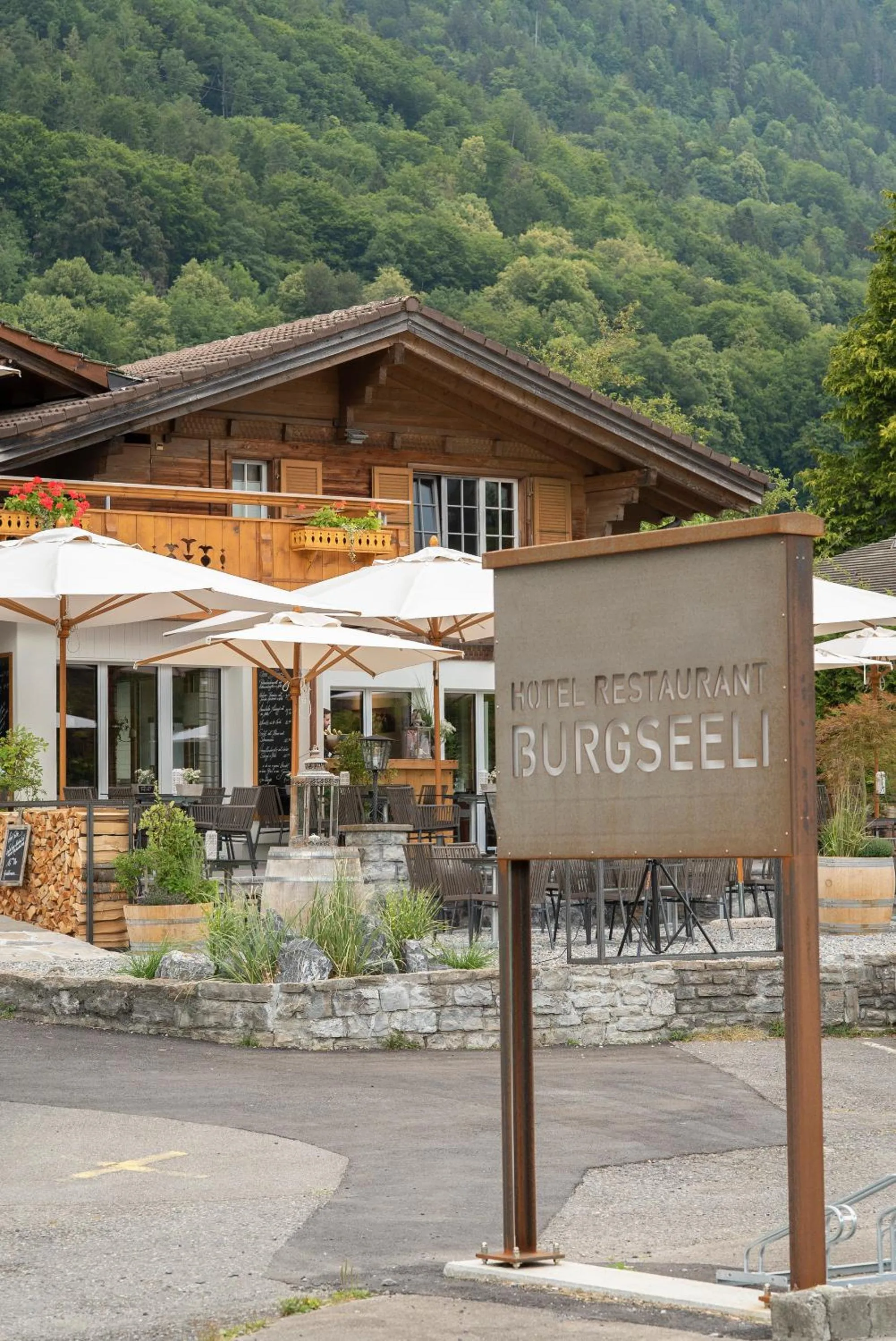 Facade/entrance in Hotel-Restaurant Burgseeli