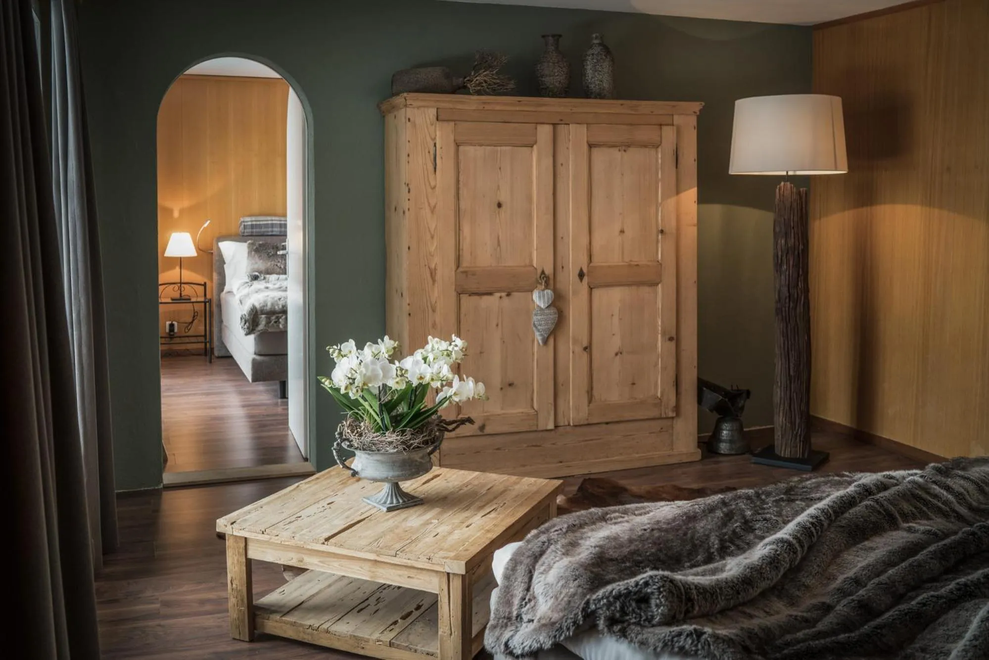 Photo of the whole room, Bed in Hotel-Restaurant Burgseeli