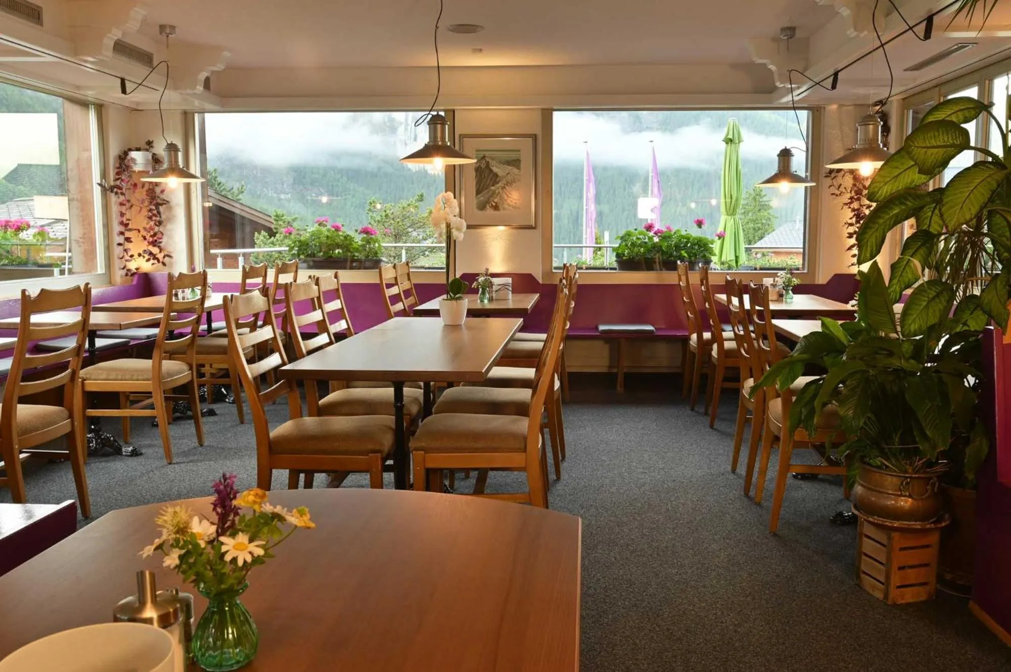 Restaurant/places to eat in Hotel Alpenblick