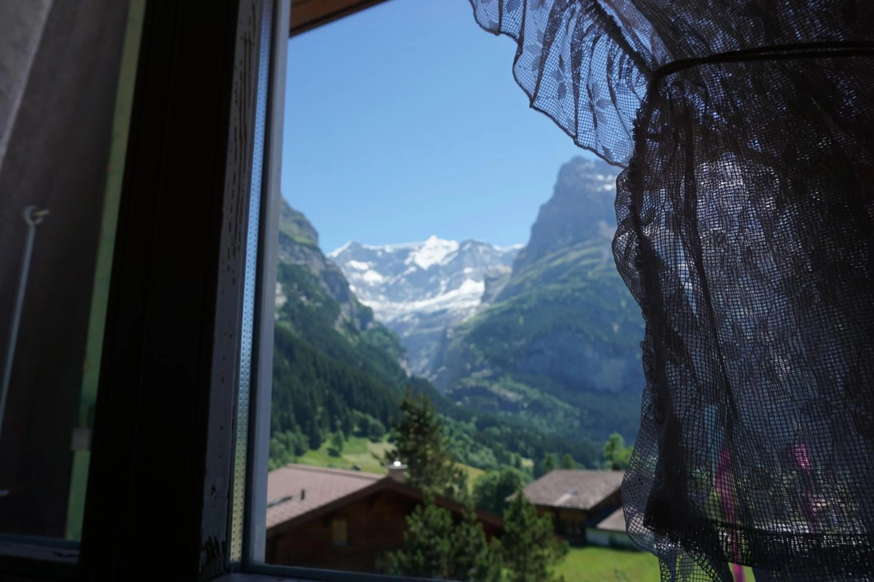 Mountain view in Hotel Alpenblick