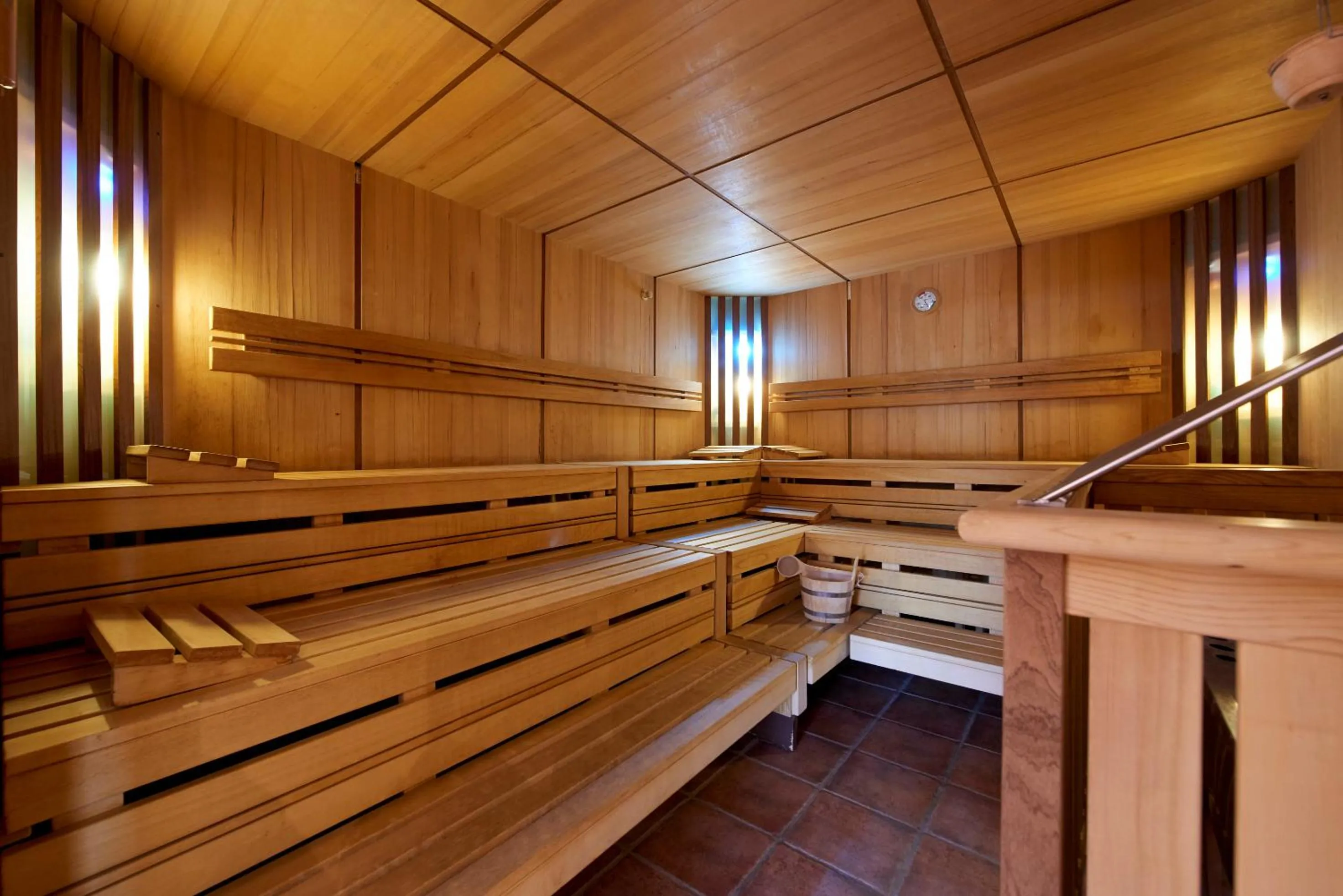 Sauna in Das Hotel Eden - Das Aktiv- & Wohlfühlhotel in Tirol auf 1200m Höhe