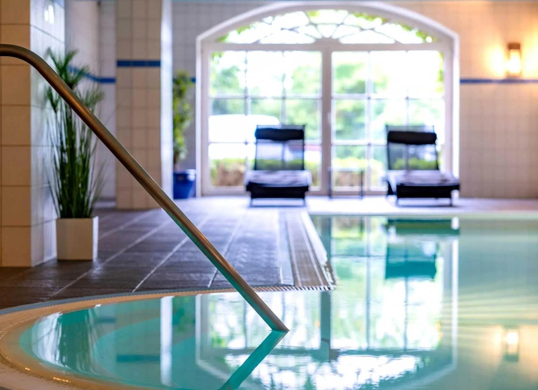 Swimming pool in Hotel Landhaus Steinfeld