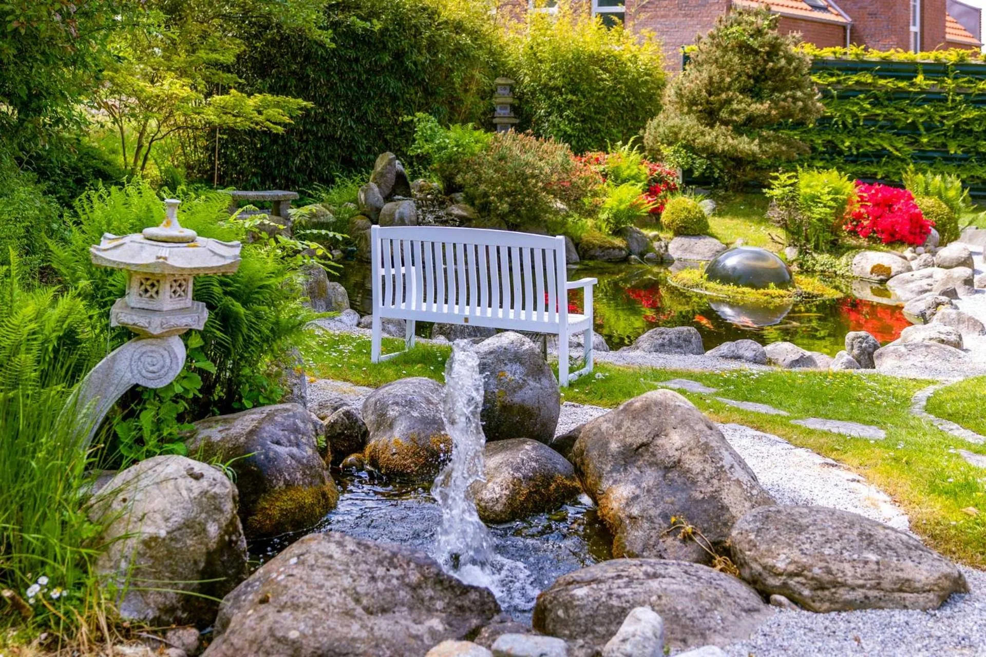 Garden in Hotel Landhaus Steinfeld