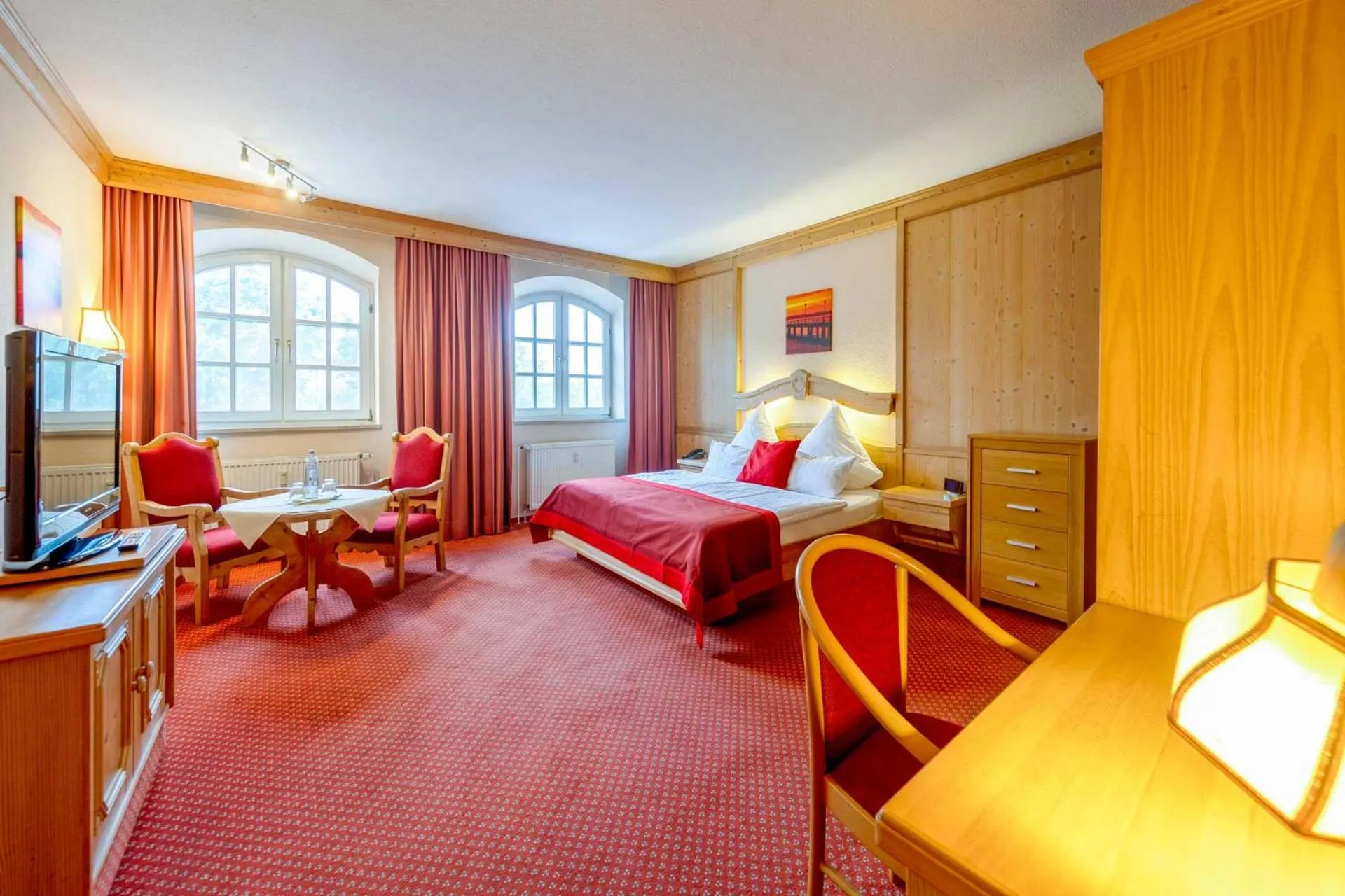 Photo of the whole room, Bed in Hotel Landhaus Steinfeld