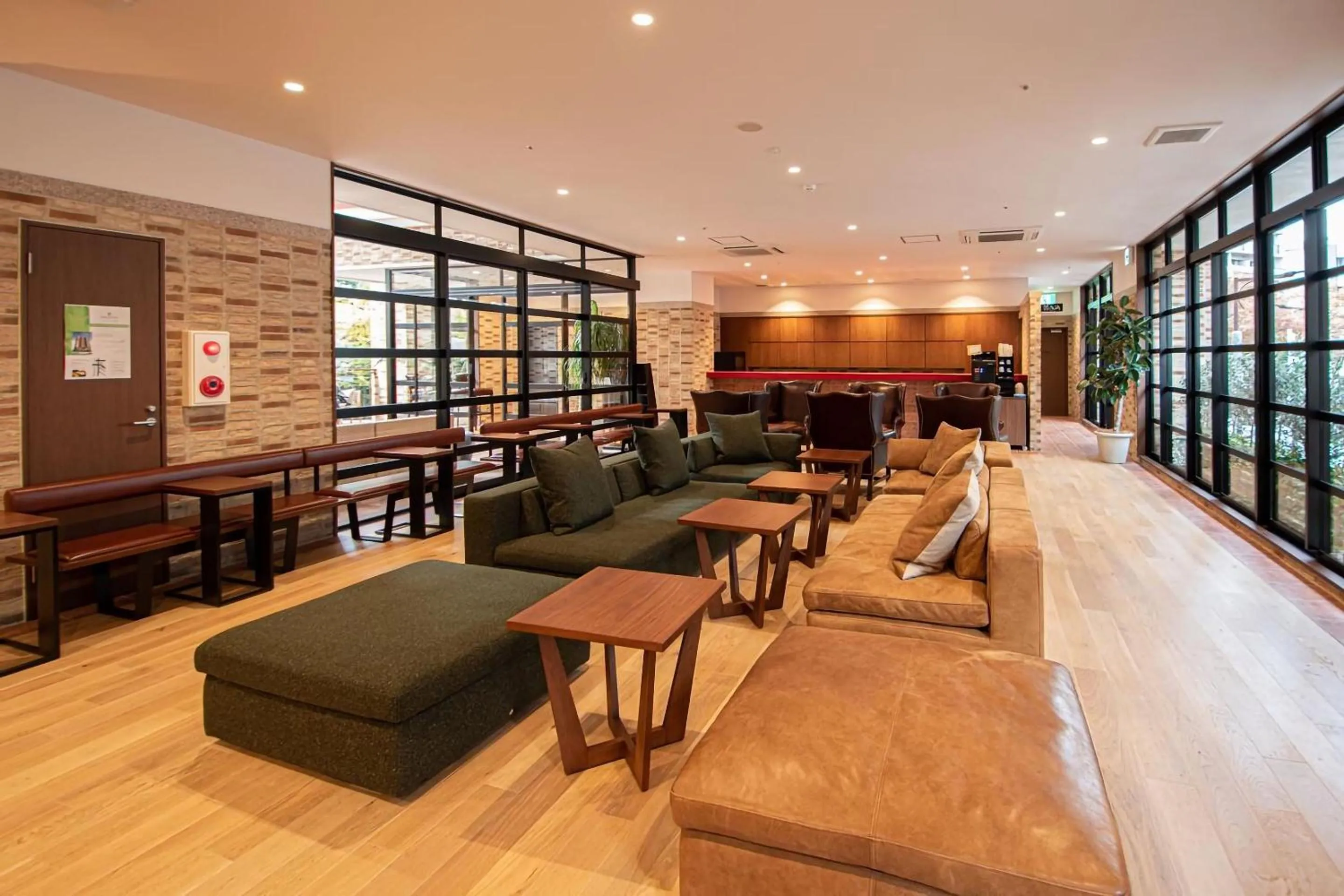 Lobby or reception in ZONK HOTEL Hakata