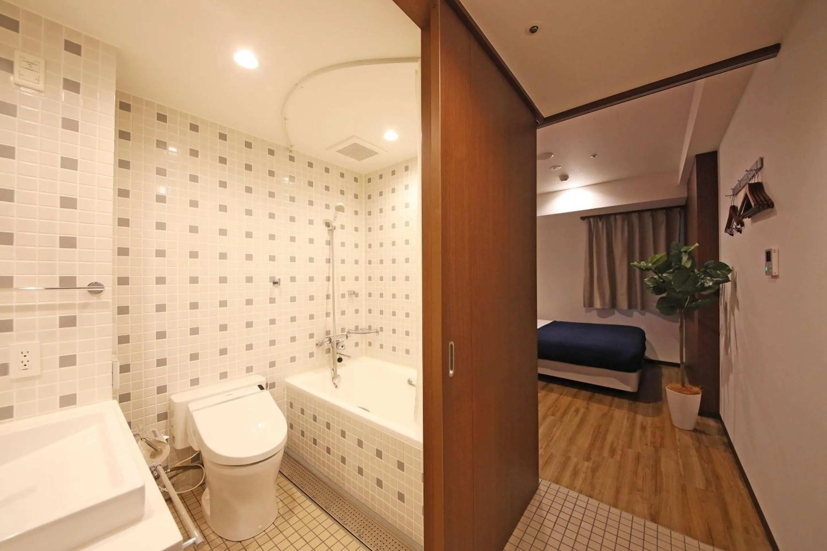 Bathroom in ZONK HOTEL Hakata