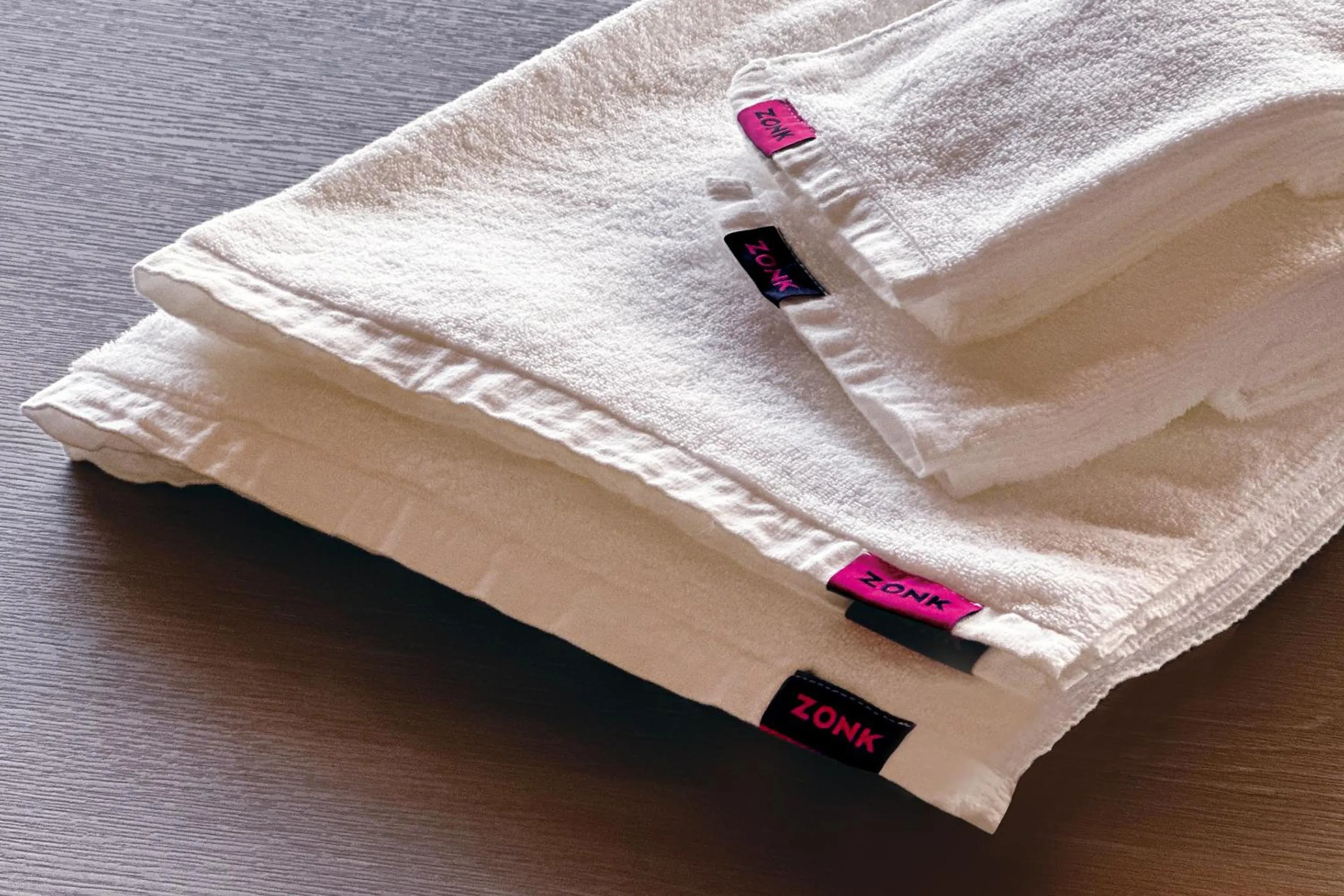 towels, Bed in ZONK HOTEL Hakata