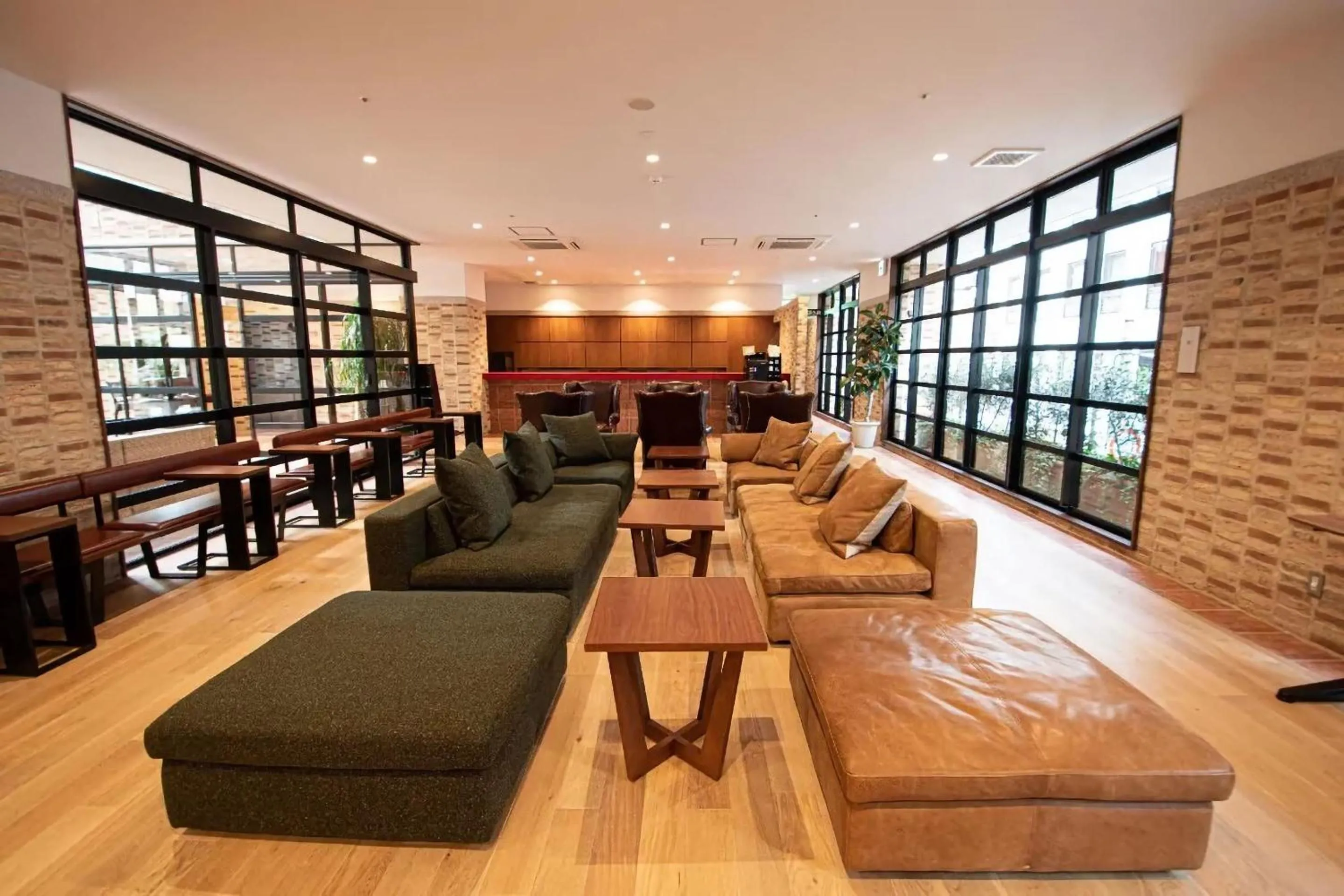 Lobby or reception in ZONK HOTEL Hakata
